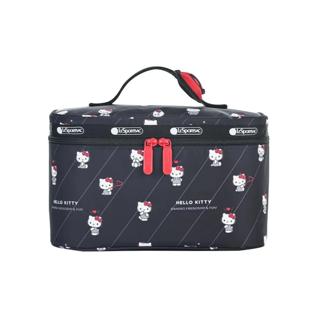 LeSportsac Ткань Путешествие Сумка для хранения Женская Играть с Hello Kitty Красный