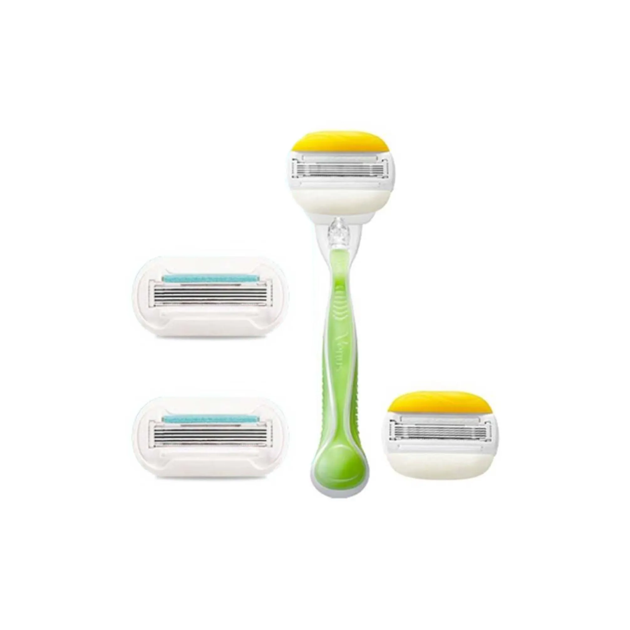 Gillette Venus Цвет кокосовой скорлупы Щетка Cutter Удаление волос Чистка