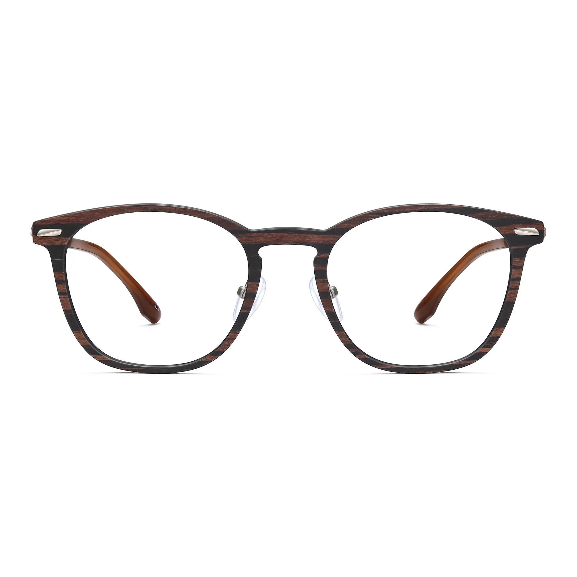 SUYAN Чистый титан Деревянные квадратные оправы для очков Унисекс