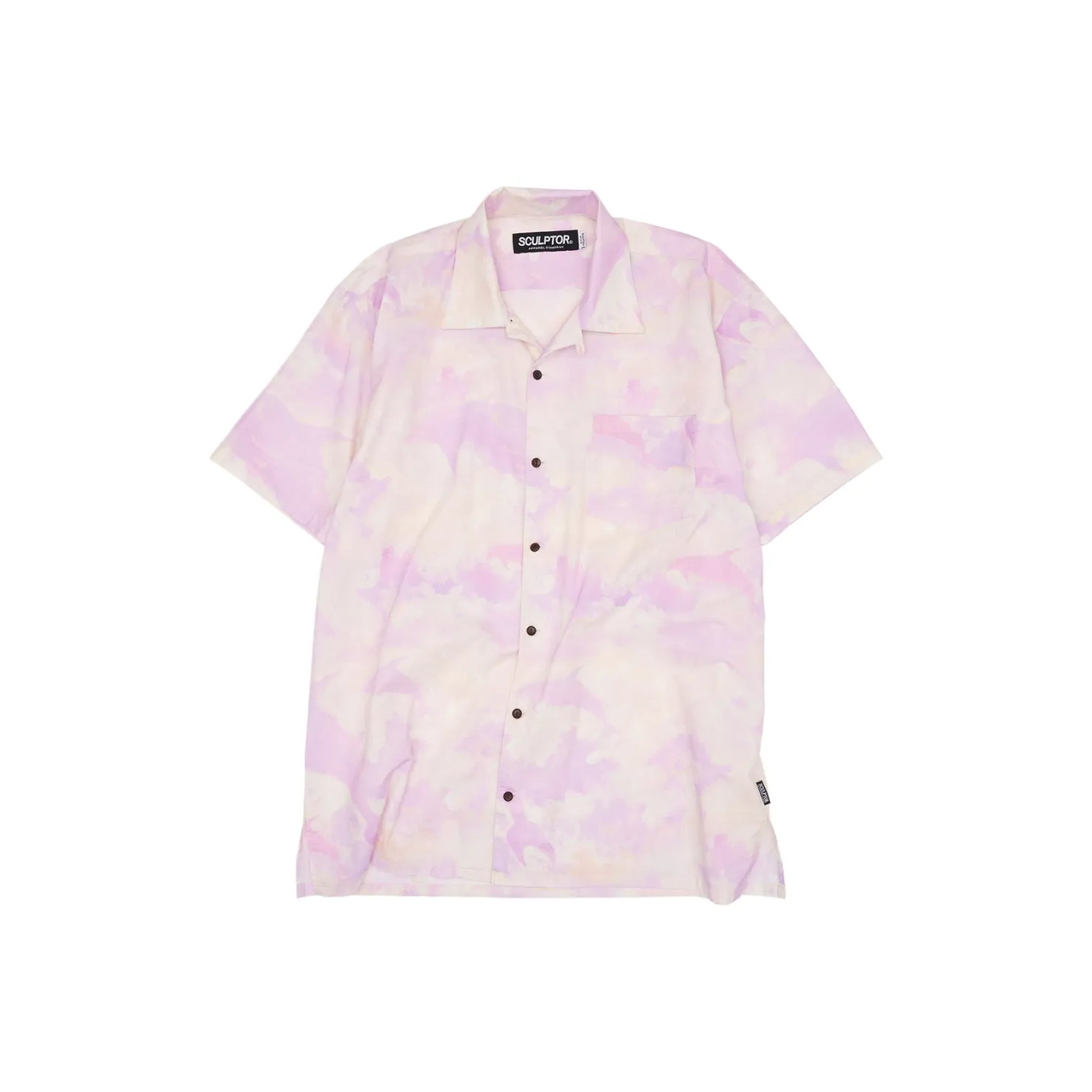 SCULPTOR Розовая унисекс рубашка