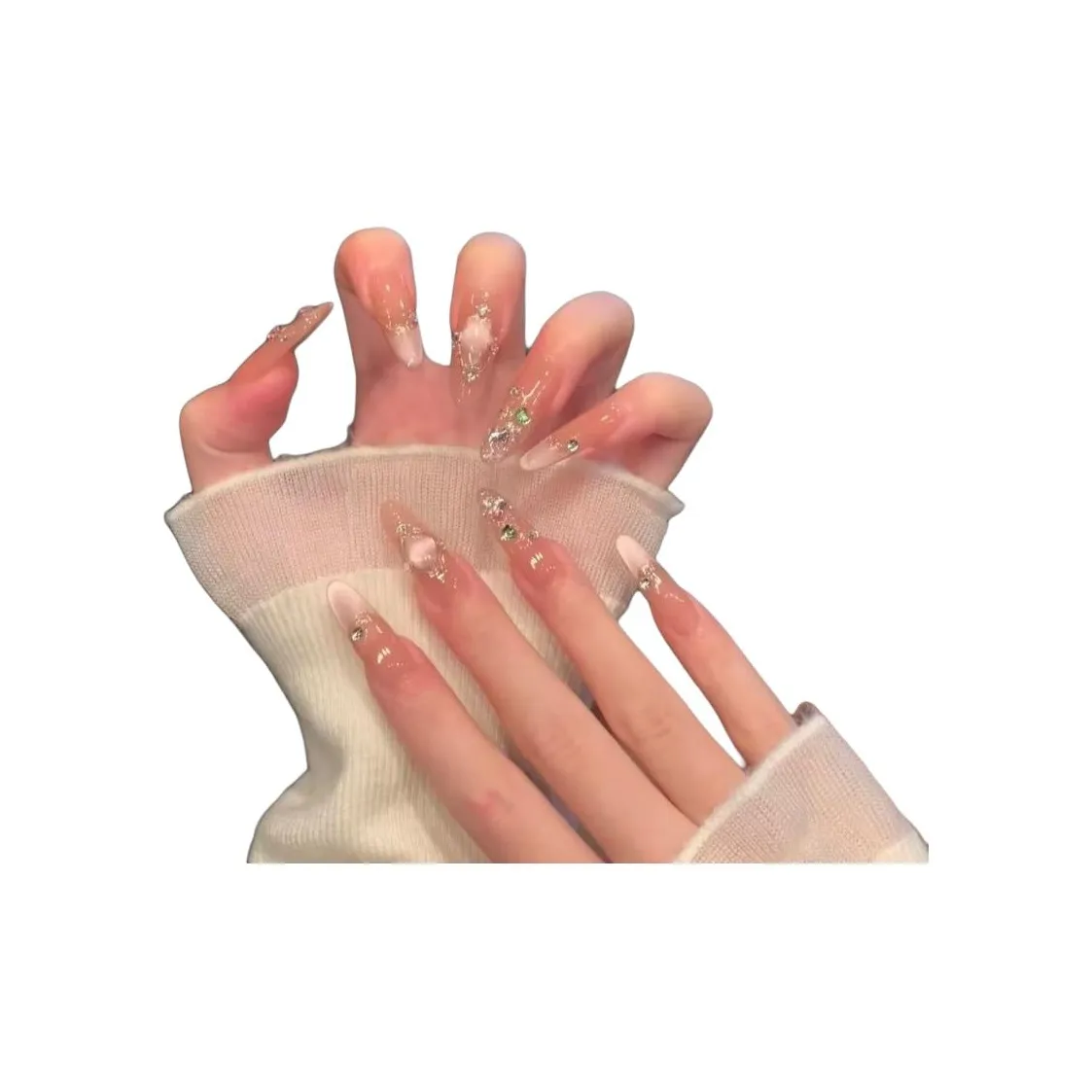 Shining bear Женские накладные ногти