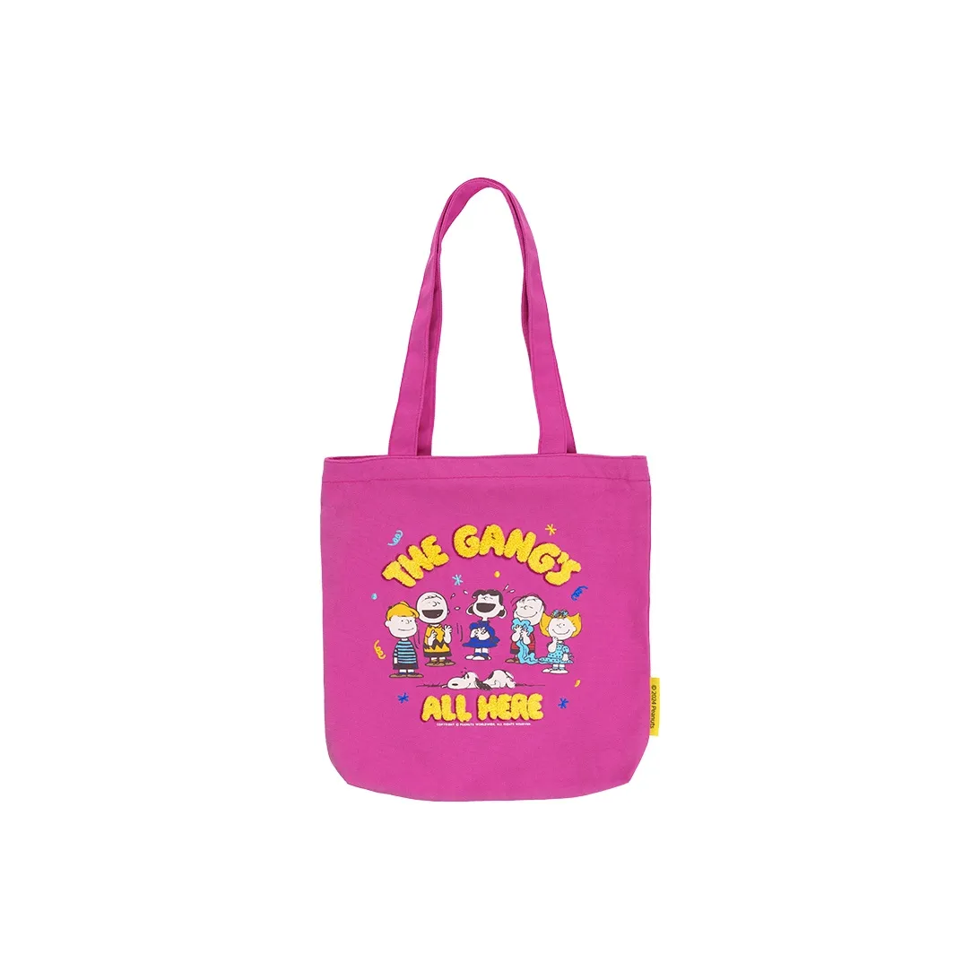 Momicafe SNOOPY Коллаборация Студенты Canvas Сумка Сумка через плечо Средняя Женская Розовая Красная