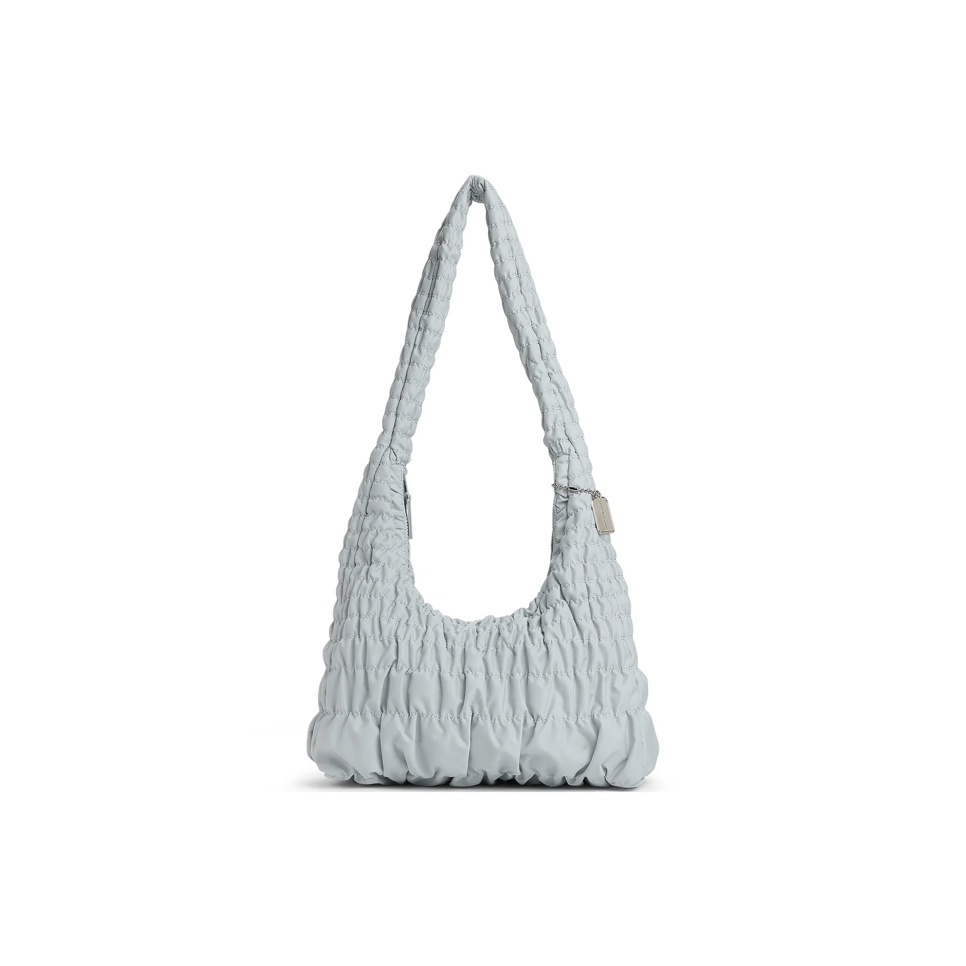 CHARLES KEITH ПУ (полиуретан) Текстиль Mixture Soft Cloud Сумка Сумки через плечо Сумка через плечо Большая Женская Многоцветная