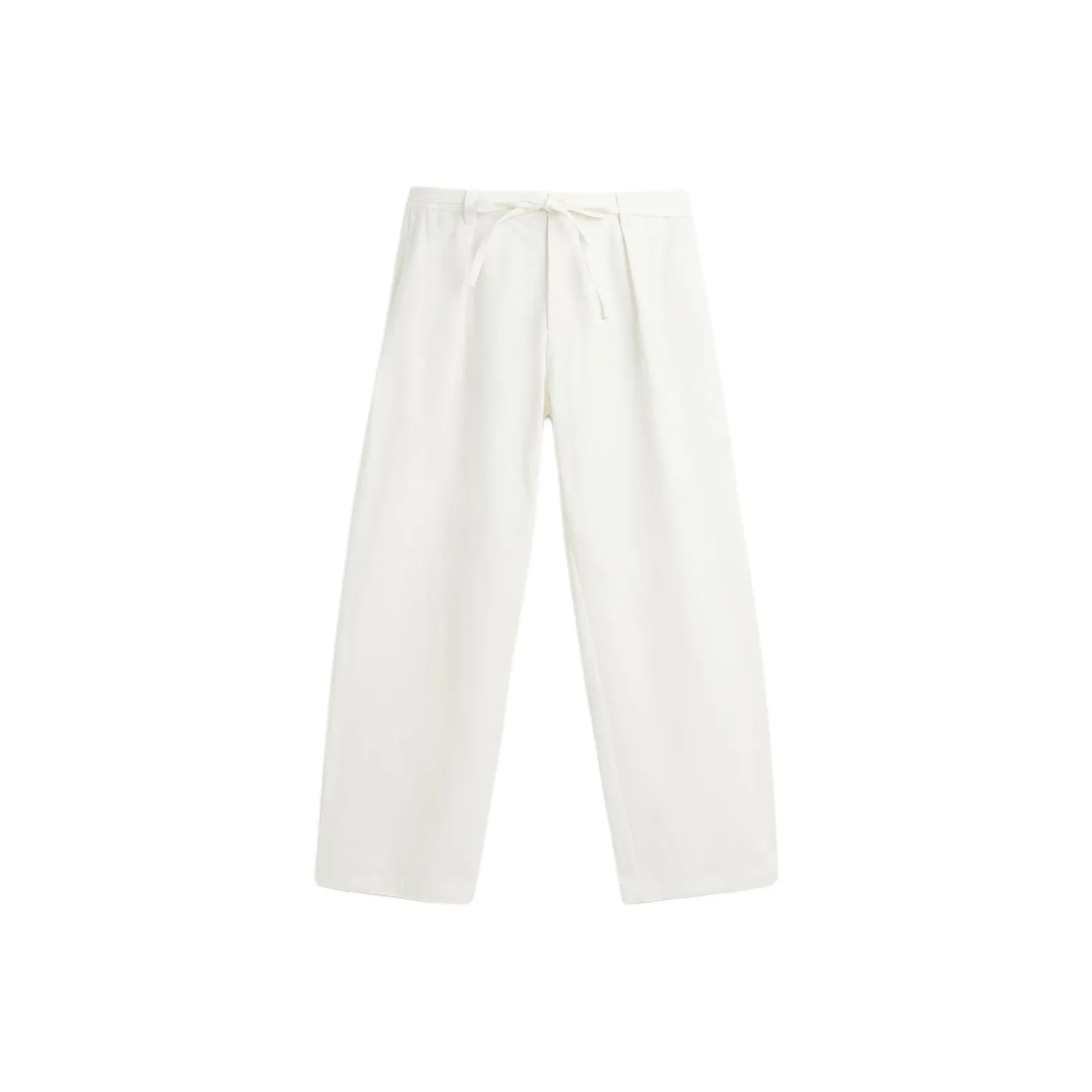 ZARA Белые Мужские Повседневные Штаны