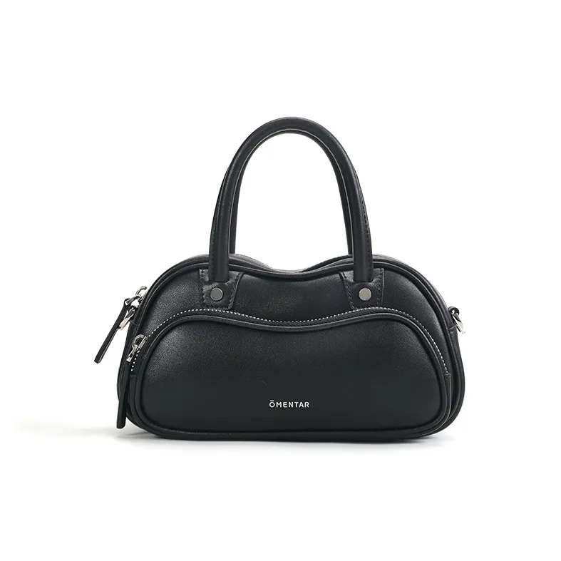 Omentar Корова Кожа Бостон Сумка Лягушка Сумка Средний Женский Многоцветный