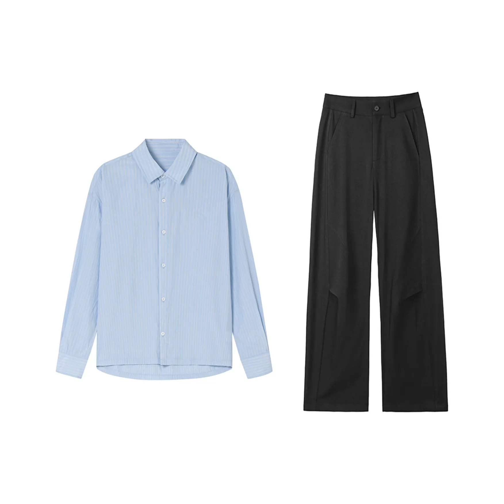 EDRPIUS Повседневная рубашка Matching комплект унисекс