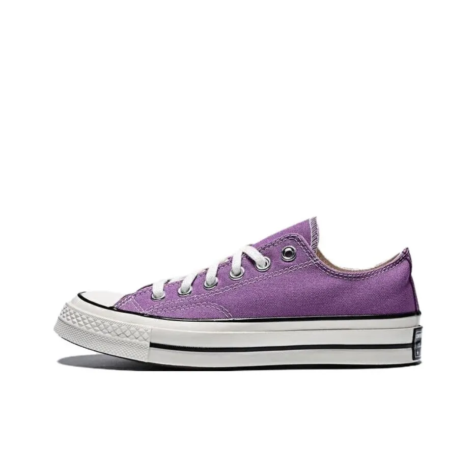 Converse Chuck Taylor Устойчивые к истиранию Низкие Кеды Унисекс Фиолетовые