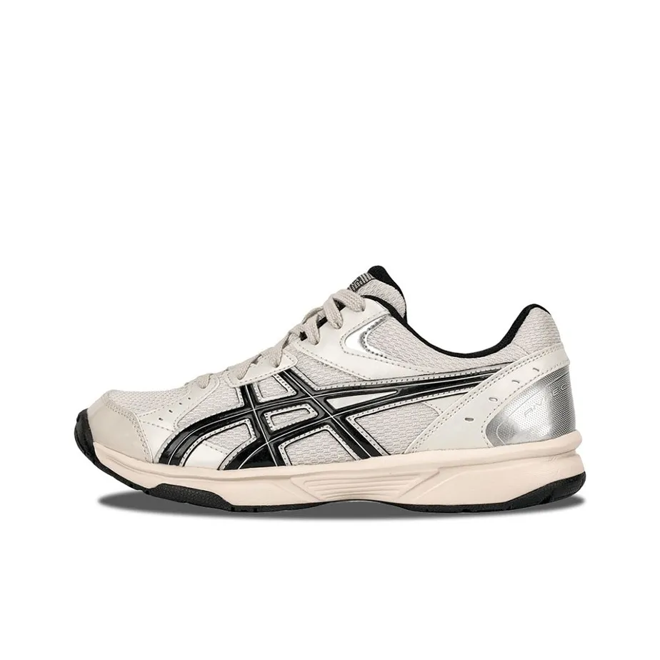 ASICS River CS Устойчивые к истиранию Низкие Кроссовки для тренировок Унисекс Бежево-черные