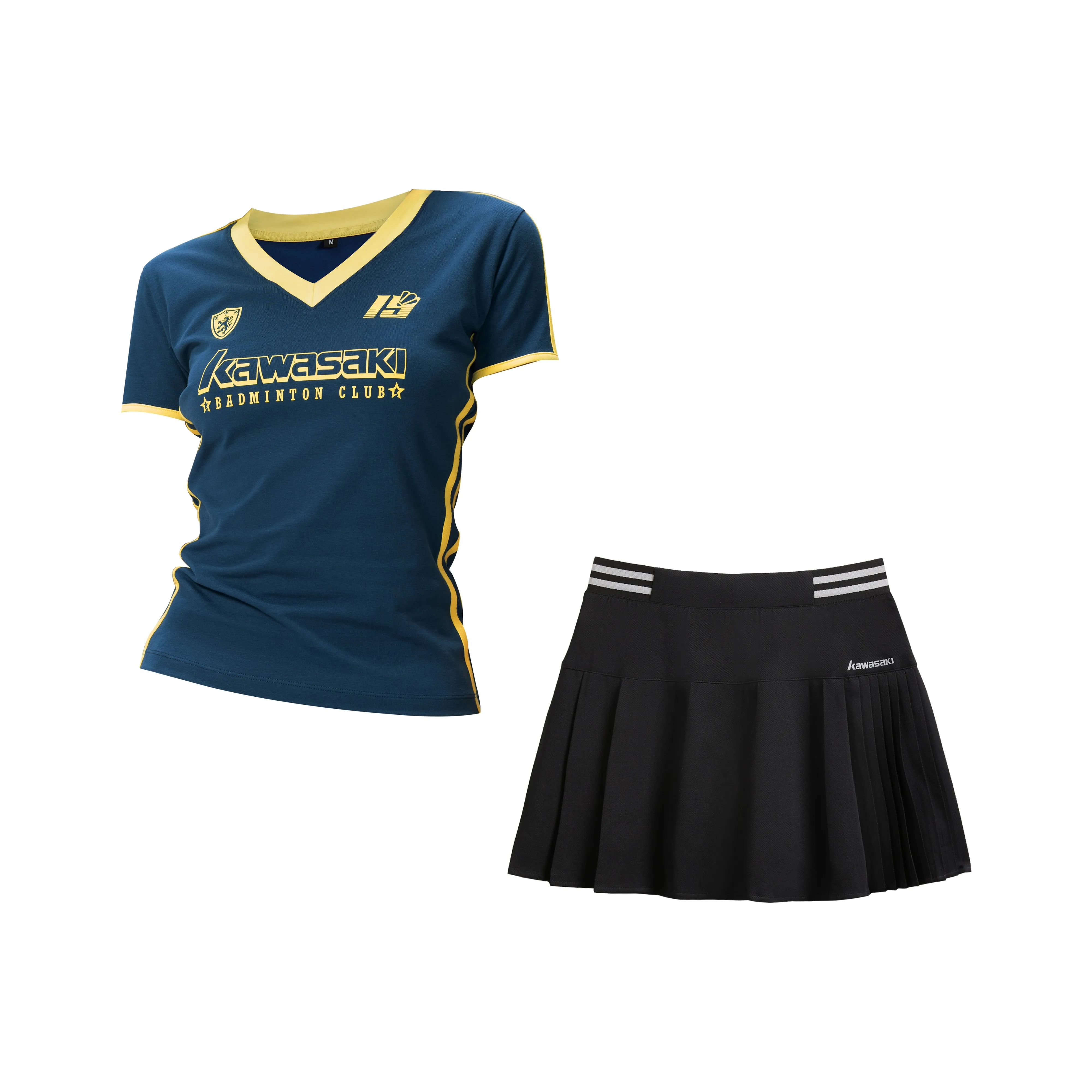 Кавасаки Small Waist Series Бадминтон Джерси Женские