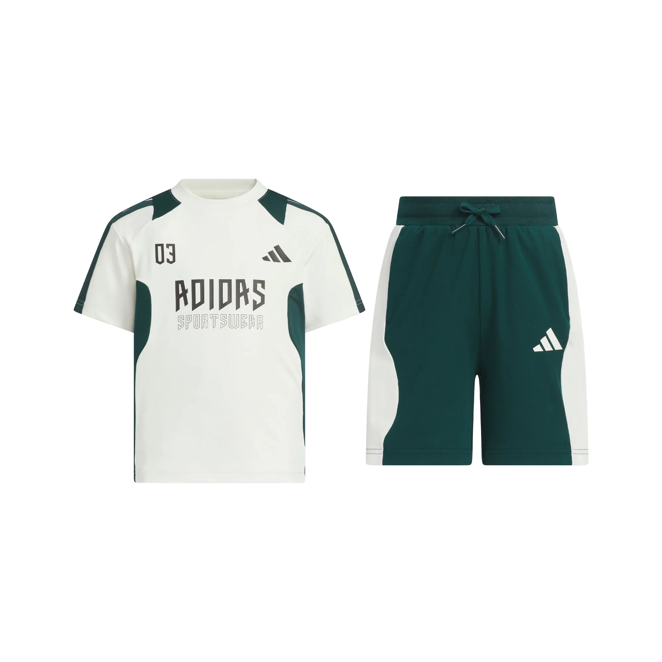 Adidas Повседневный Спортивный Комплект из 2 предметов для Детей