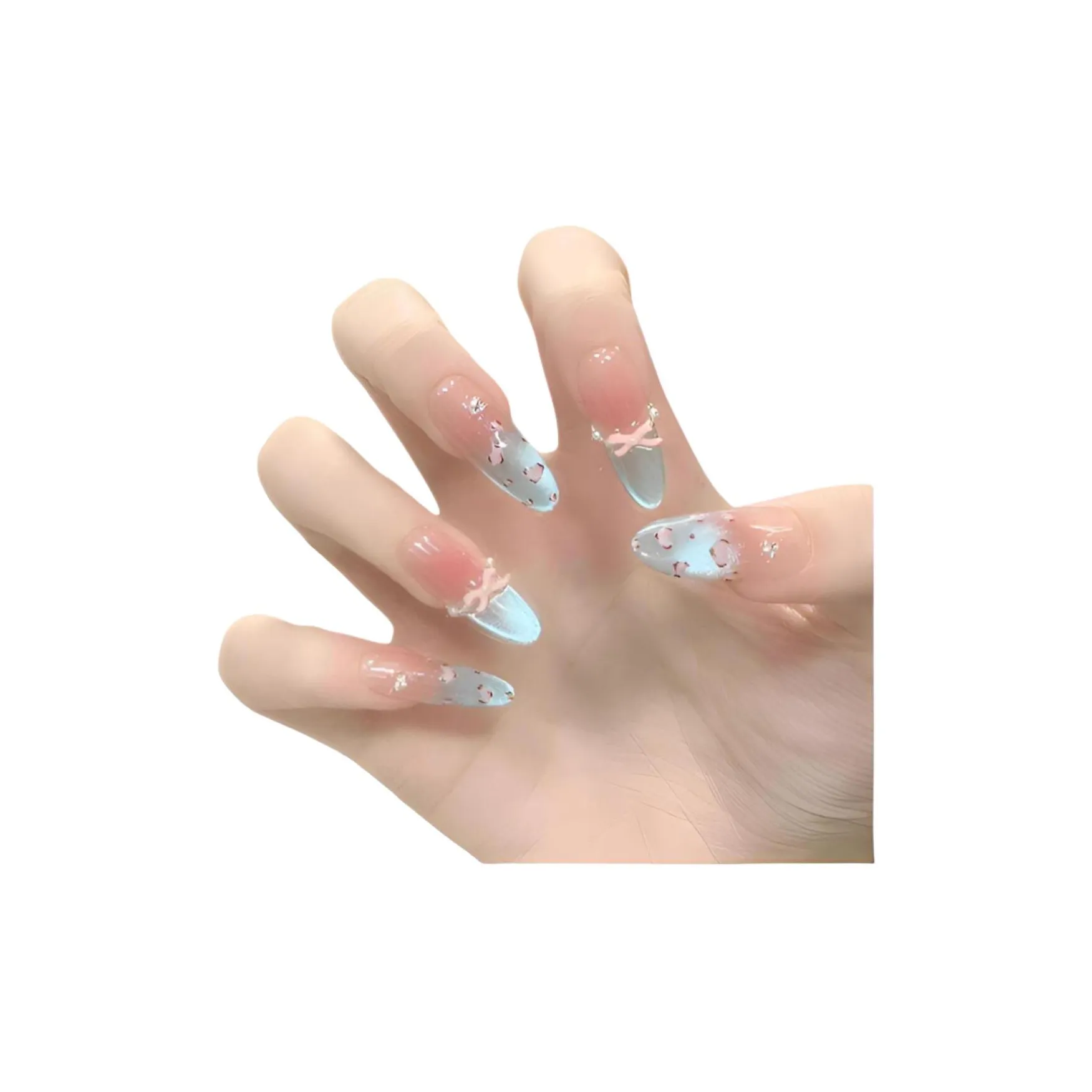 JIABITU Искусственные ногти для женщин