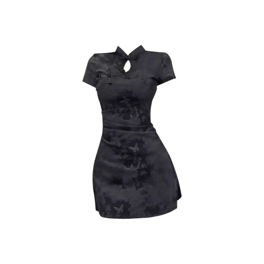 BELOVED STARRY Короткое платье с короткими рукавами женское