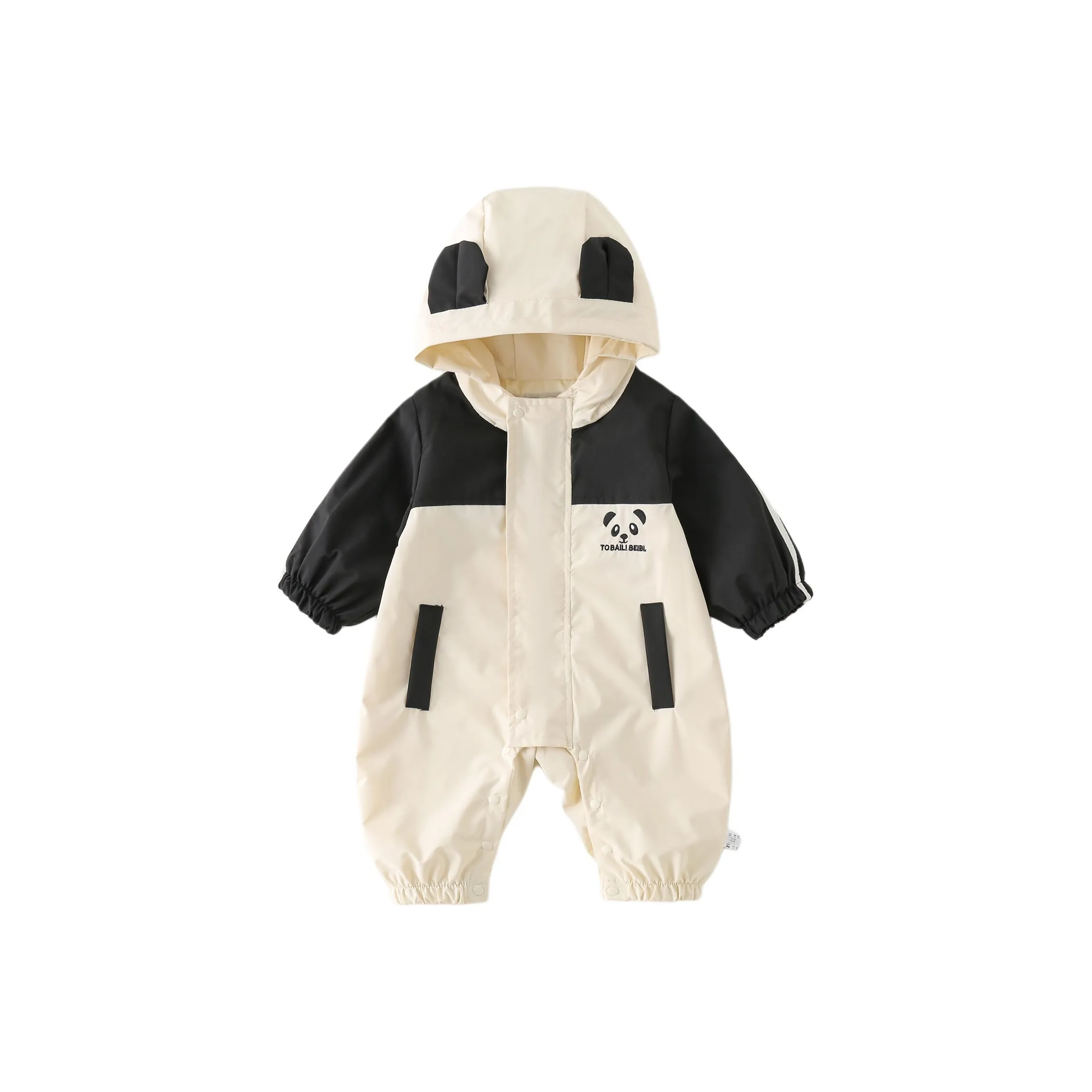 XiaoJinBu Black Baby Комбинезоны / Ползунки