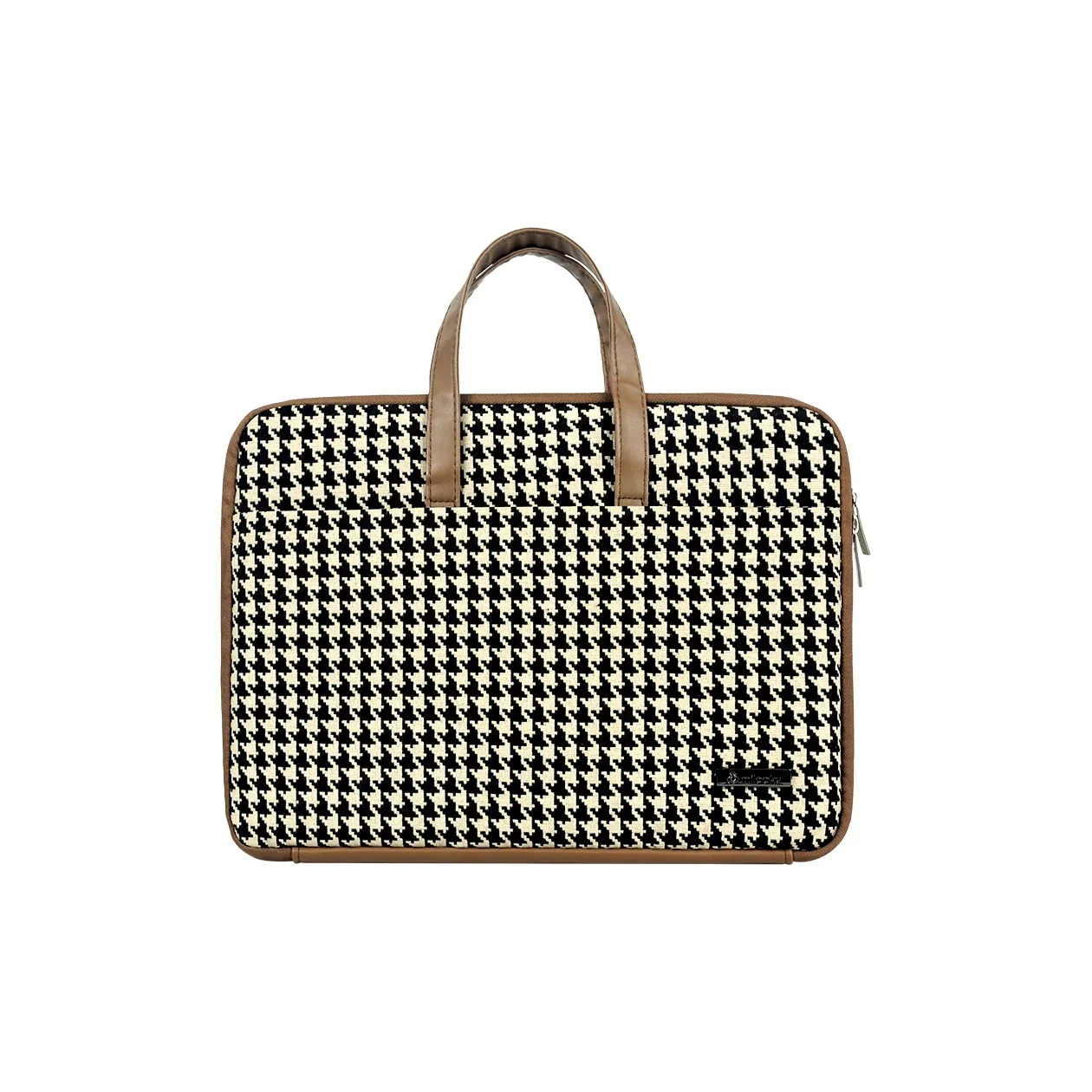 Dwiray Oxford Laptop Bag Women's Houndstooth