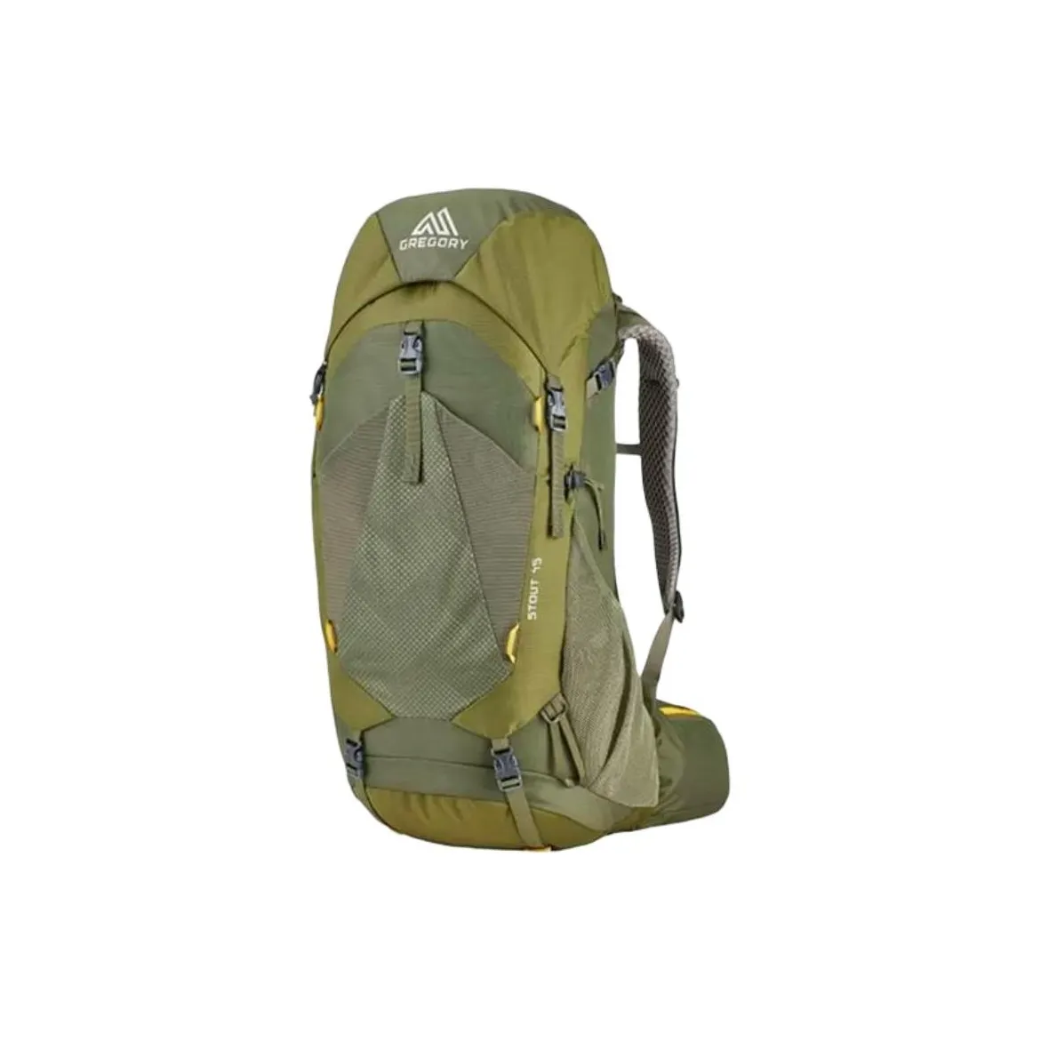 GREGORY Outdoor Mountaineering Bag Backpack Nylon Fennel Green Men's