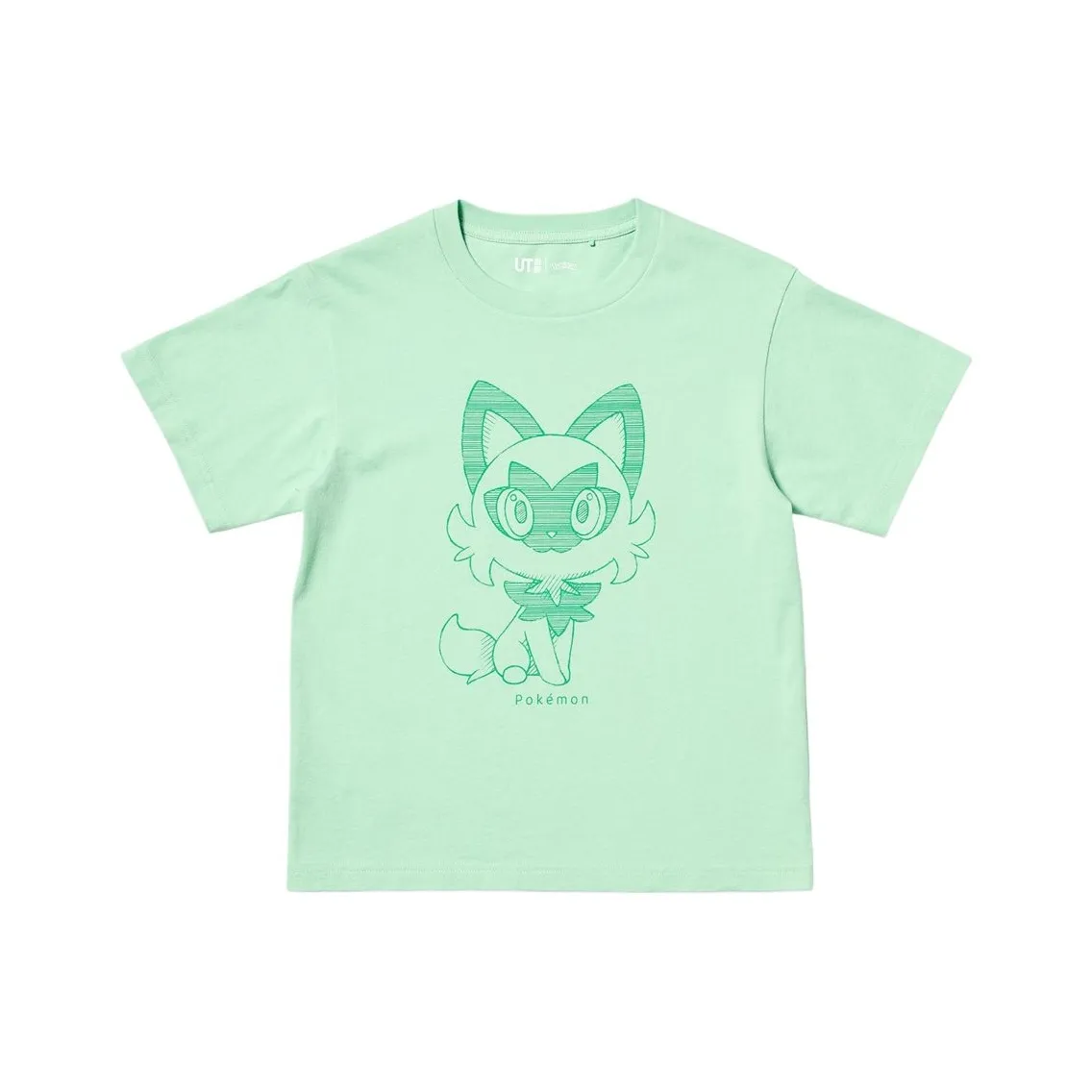 UNIQLO Pokémon Collaboration T-рубашка Детская для детей 3-7 лет