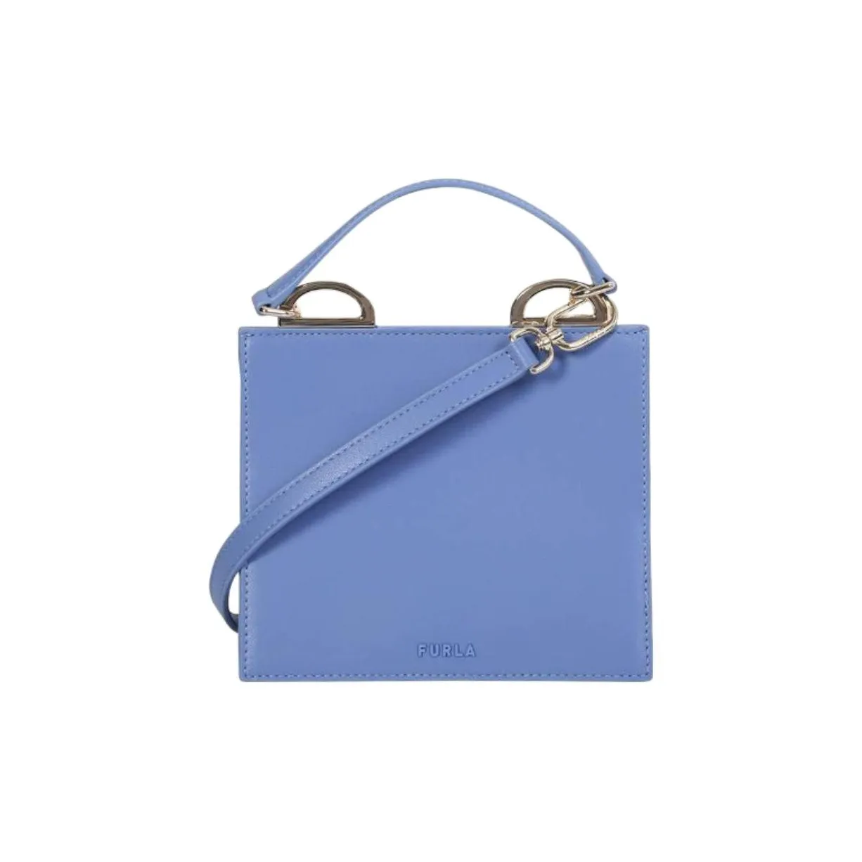 Furla Linea Futura Переработанный материал Сумка через плечо Сумка Женская Синяя