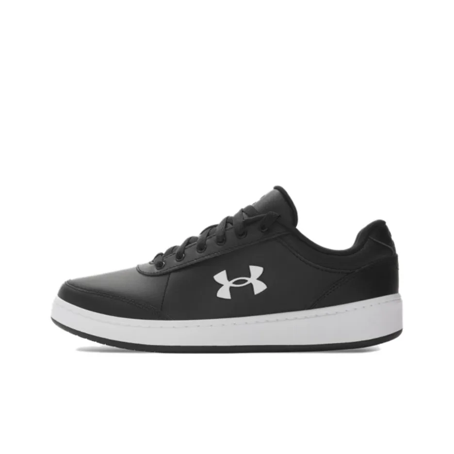 Under Armour Устойчивый к истиранию Низкий Топ Casual Мужской Черный