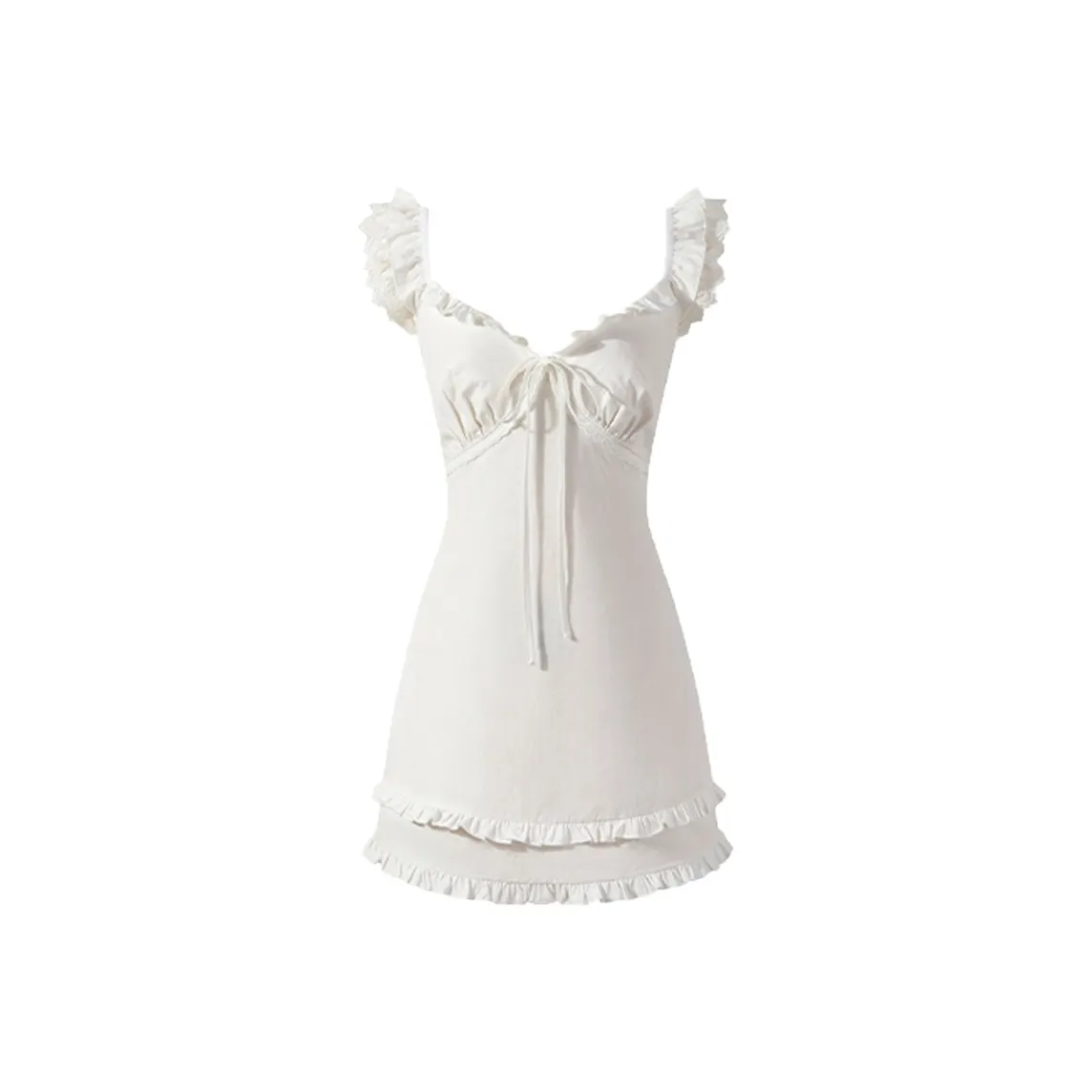 JOSR Белые Женские Платья без Рукавов