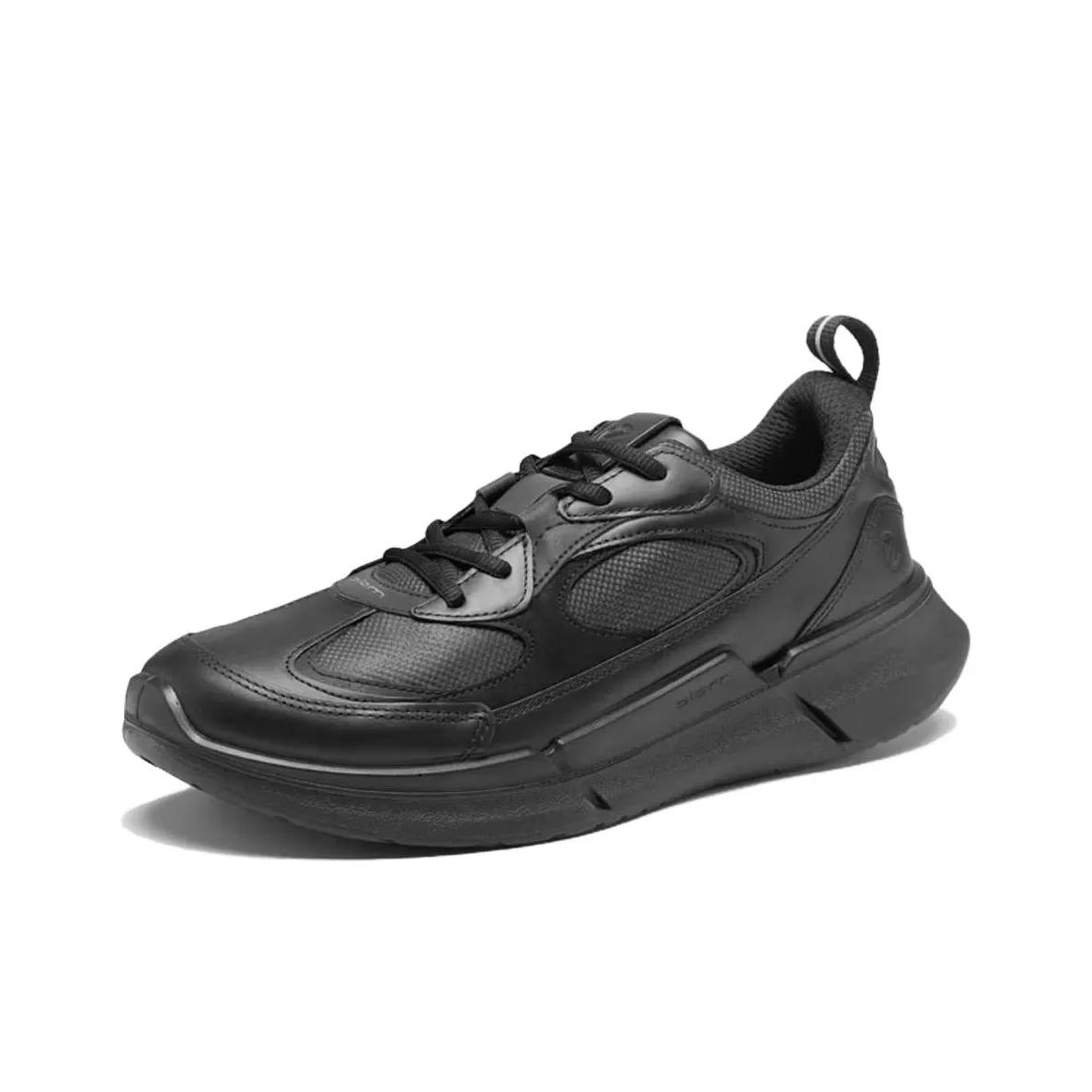 Ecco Walking 2,2 Low Топ Повседневная обувь Мужская Черная 830904