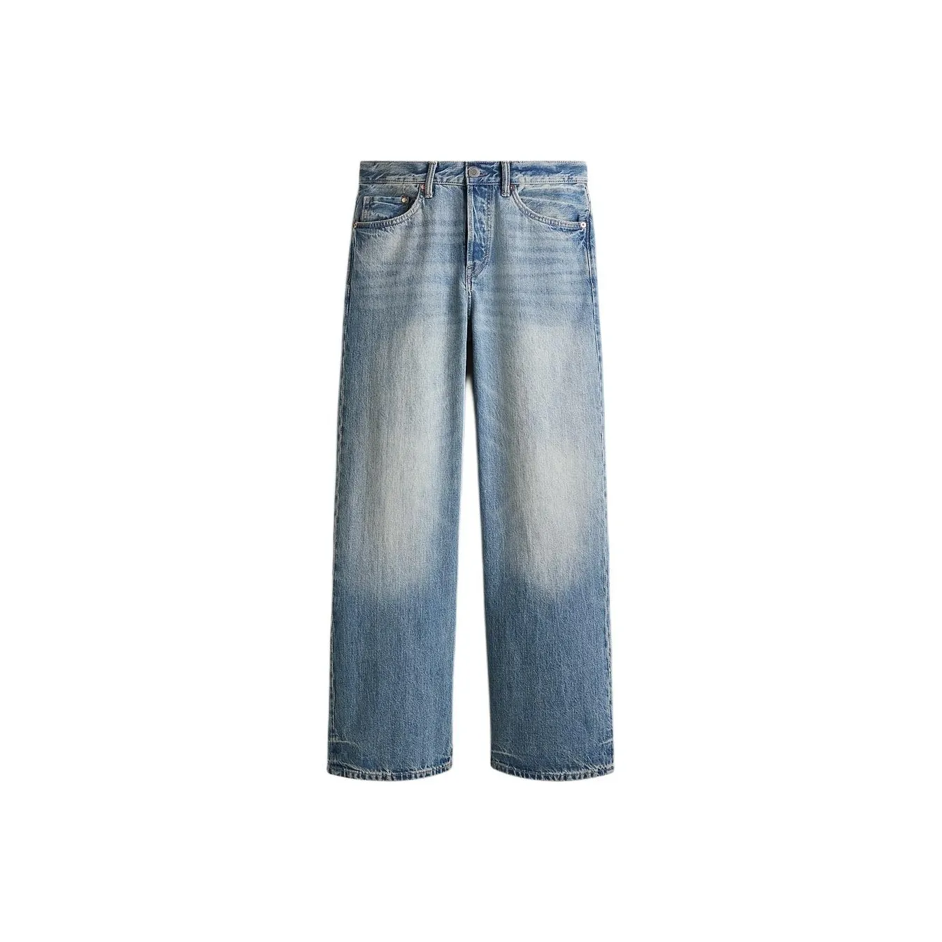 H&M Джинсовый синий Мужские Джинсы