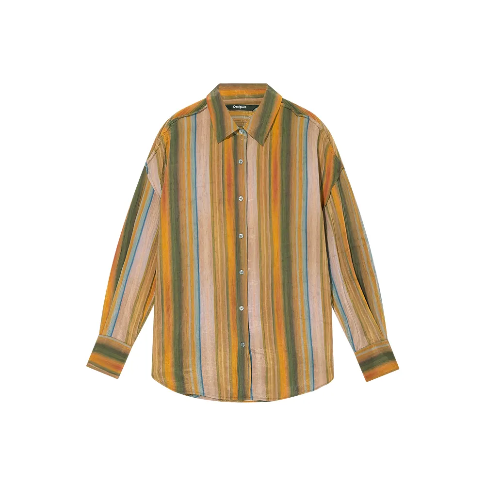 Desigual Женские рубашки с многоцветным принтом