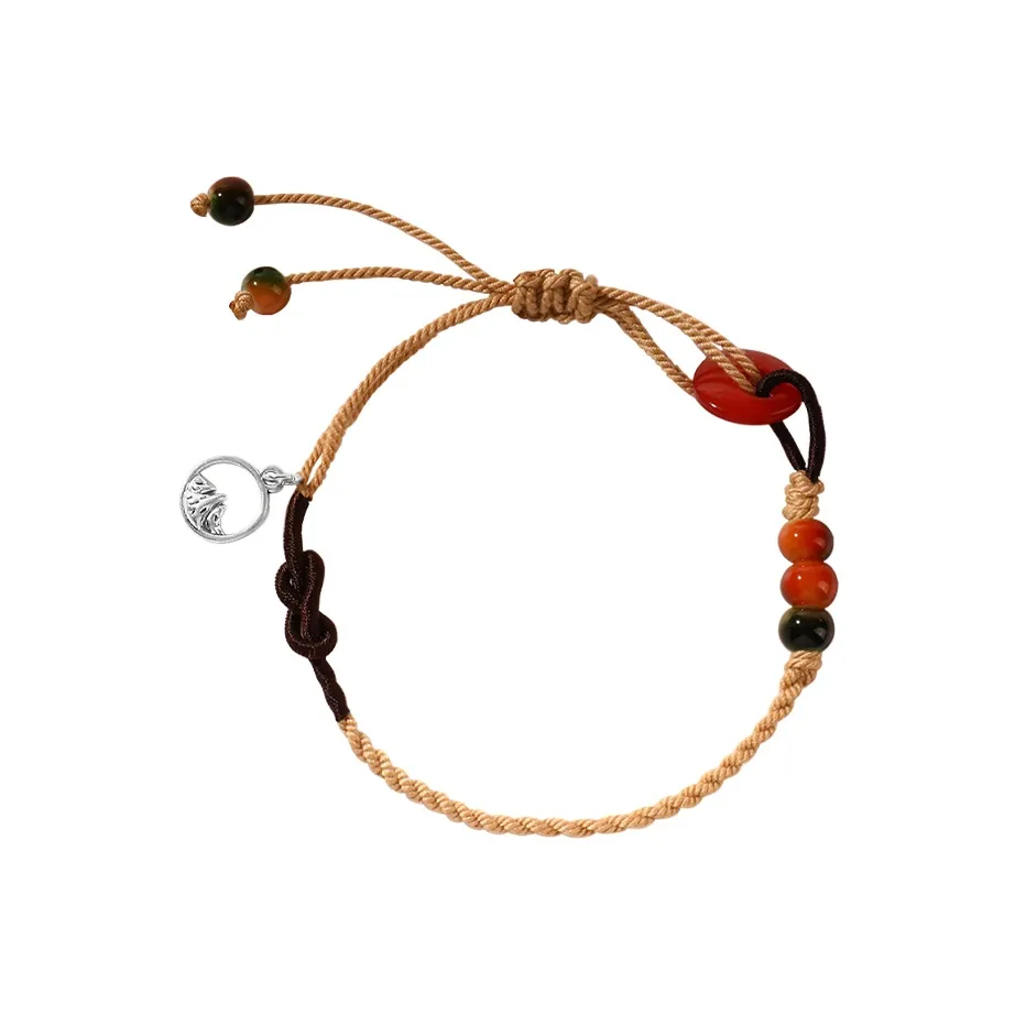 ZANC Ткань Браслеты Шнурки Унисекс