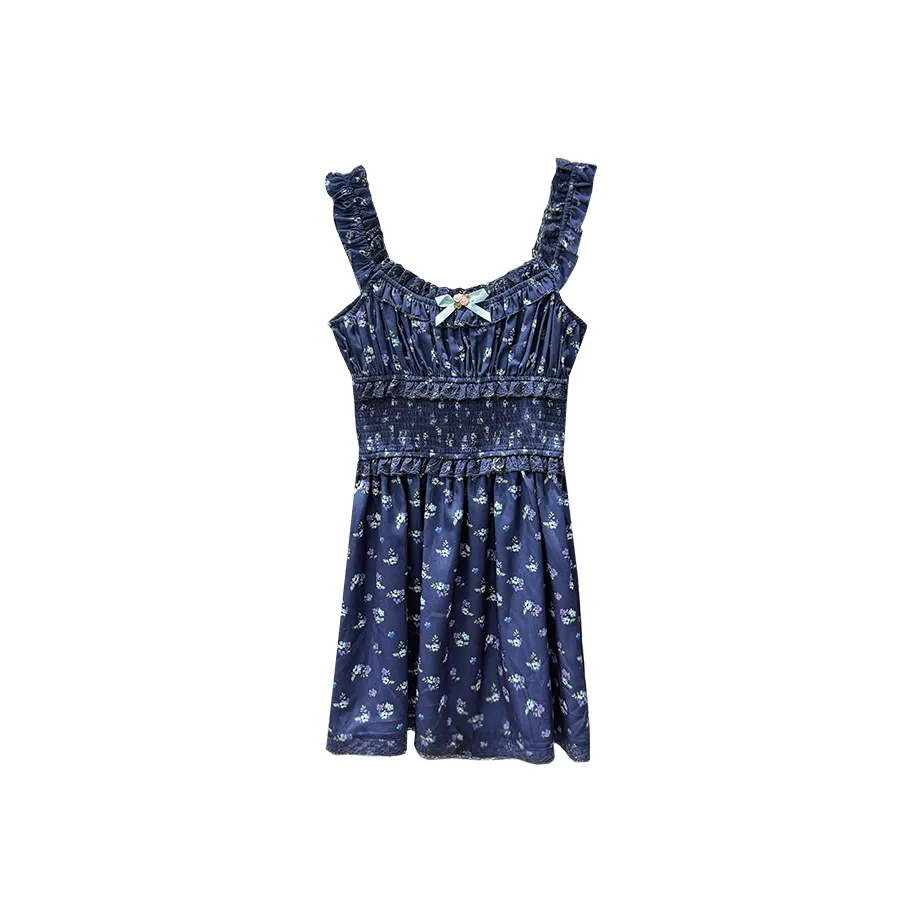 Golden Mushrooms Без рукавов Платье Женское