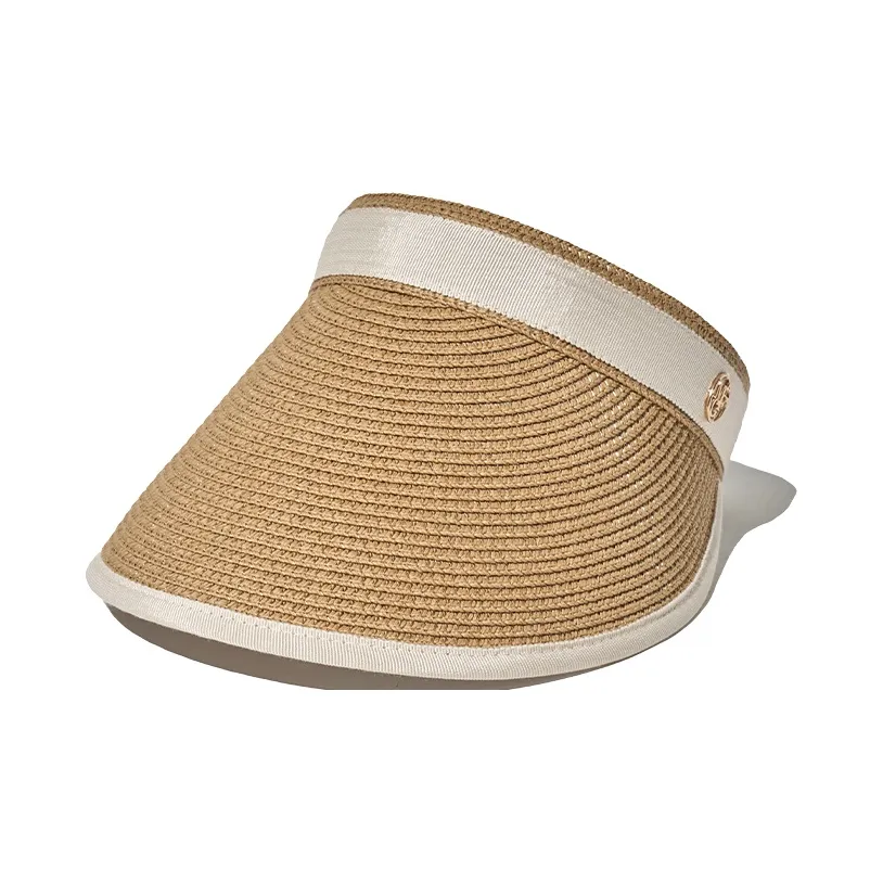 Marithe Francois Girbaud Шляпа от солнца из соломенной плетени Унисекс