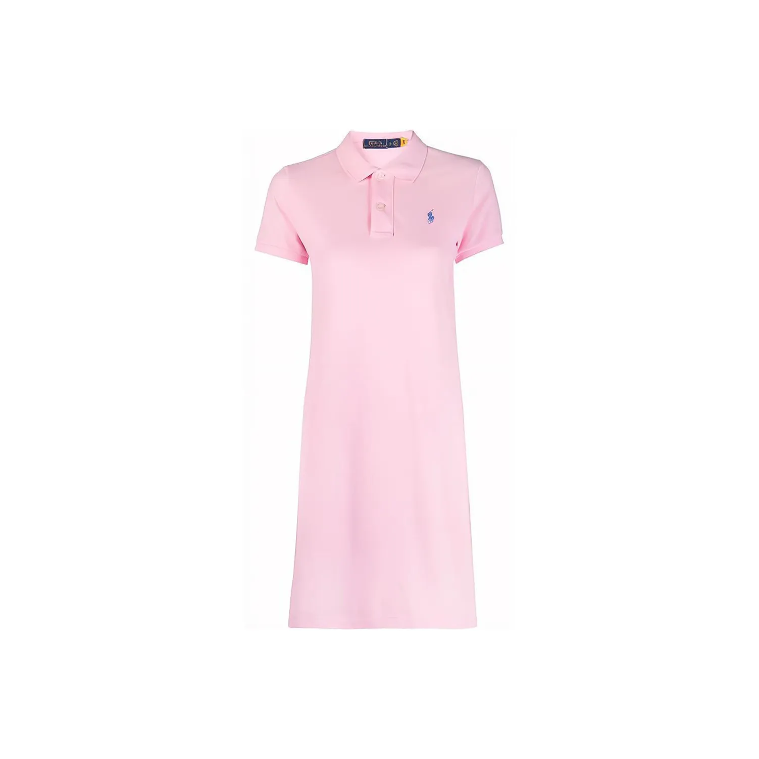 Polo Ralph Lauren Basic Mesh Polo Short Sleeve Casual Dress Pink