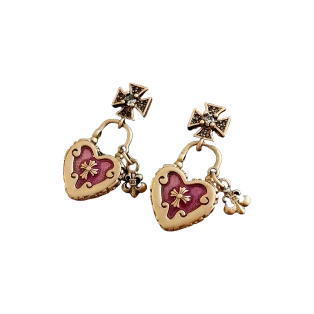 JOLLY SEASONS Сплав Серьги-гвоздики Женские