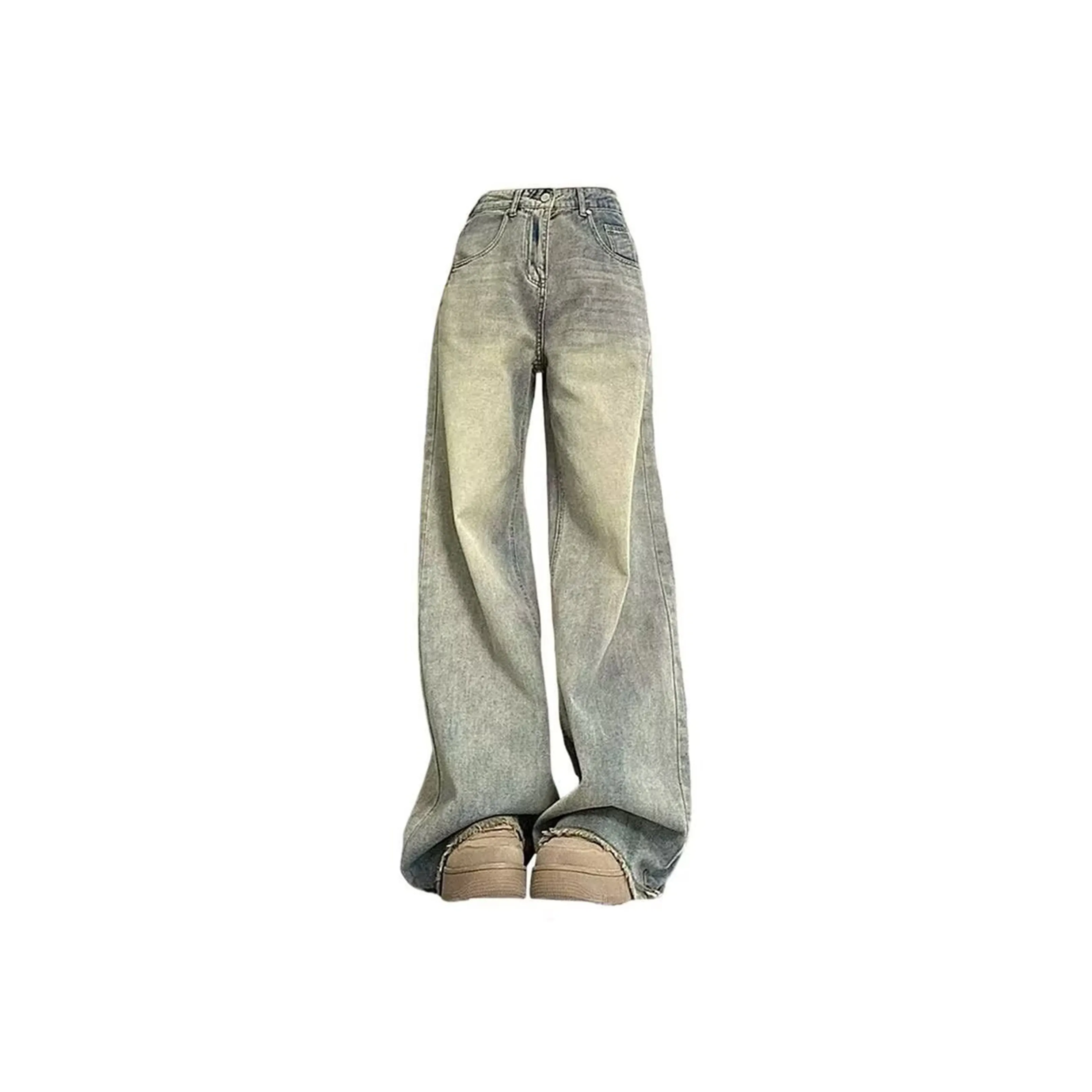 REXSHION Ностальгический синий Женские джинсы