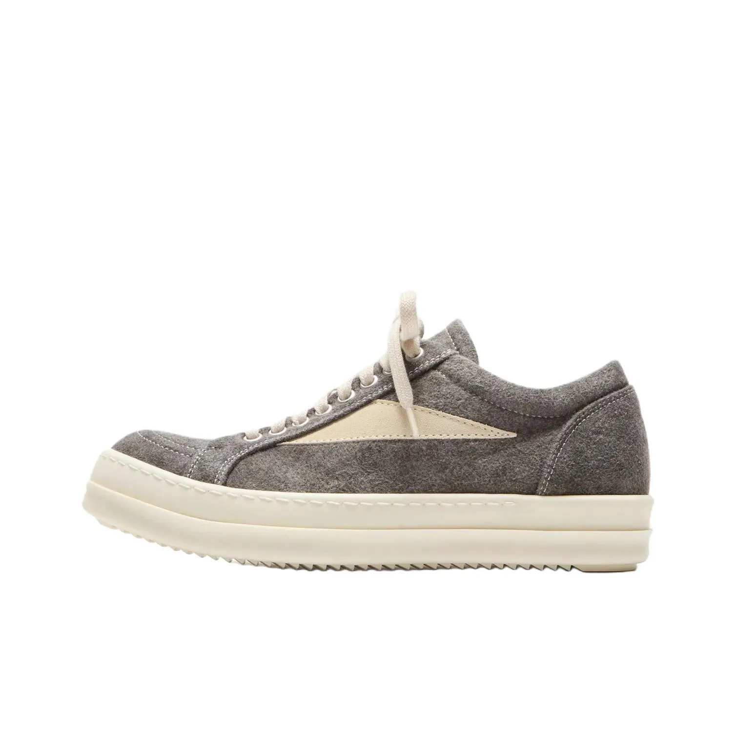 Rick Owens DRKSHDW Porterville Low Top Skateboard Shoes Women's Gray