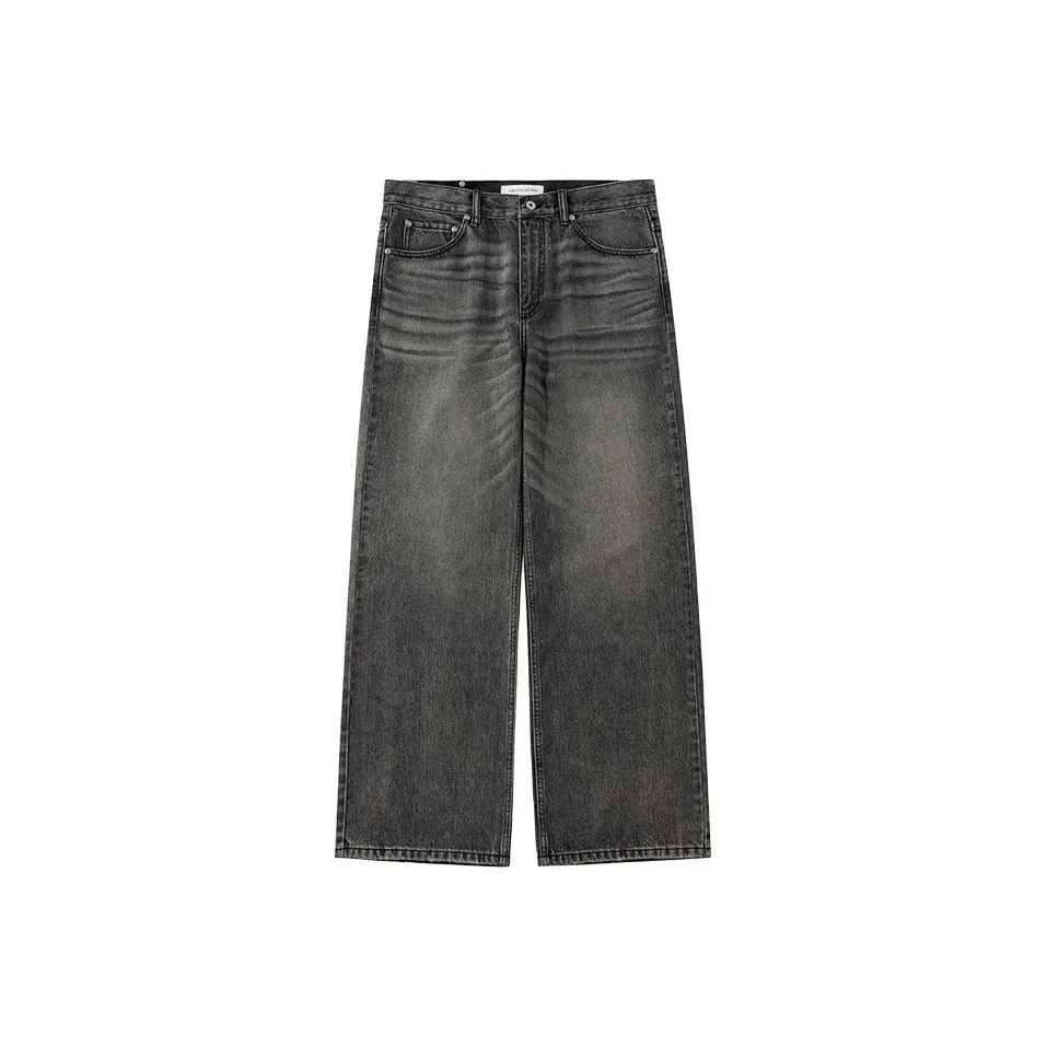 Amicus Animae Черно-серые Унисекс Джинсы