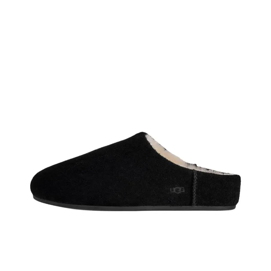 UGG Резиновая подошва устойчивая к истиранию домашние тапочки женские черный