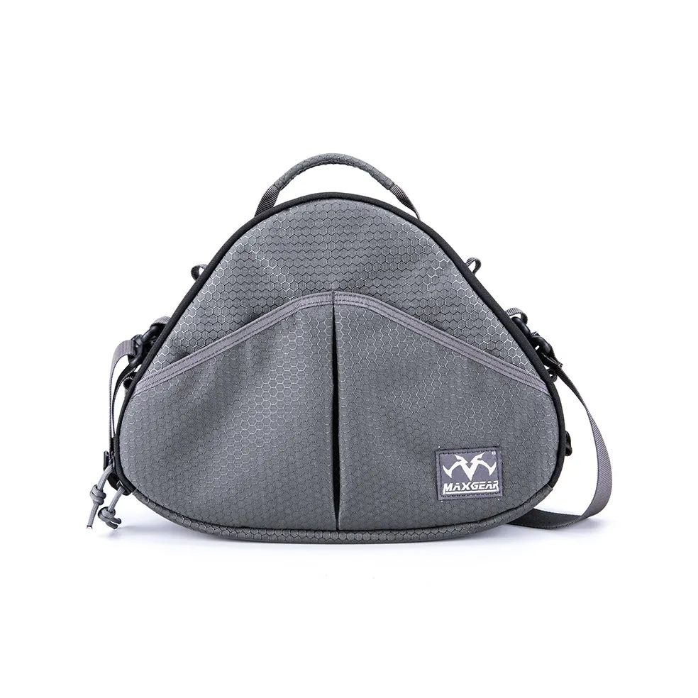 MAXGEAR Нейлон Треугольная Сумка Через плечо Унисекс Волшебный Серый Магический Черный
