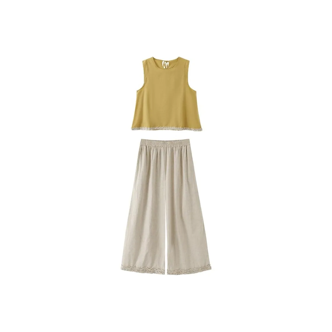 YICHEN Желтые Женские Повседневные Костюмы