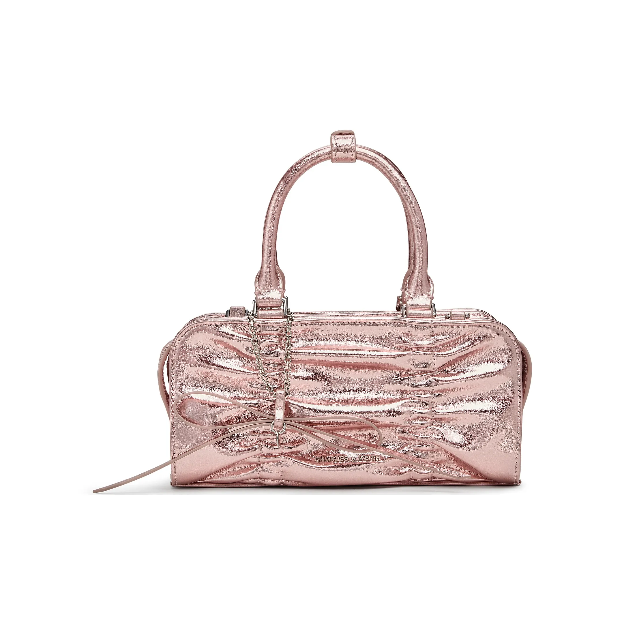 CHARLES KEITH ПУ (полиуретан) Сумка Маленькая Женская Многоцветная