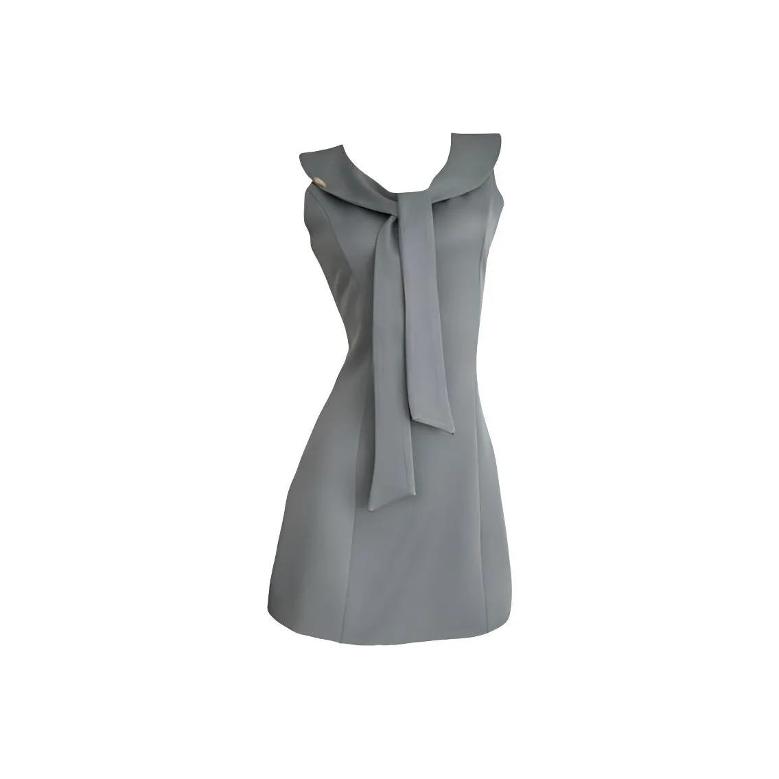 DANCANG С утяжкой на талии Без рукавов Мини Платье Женское