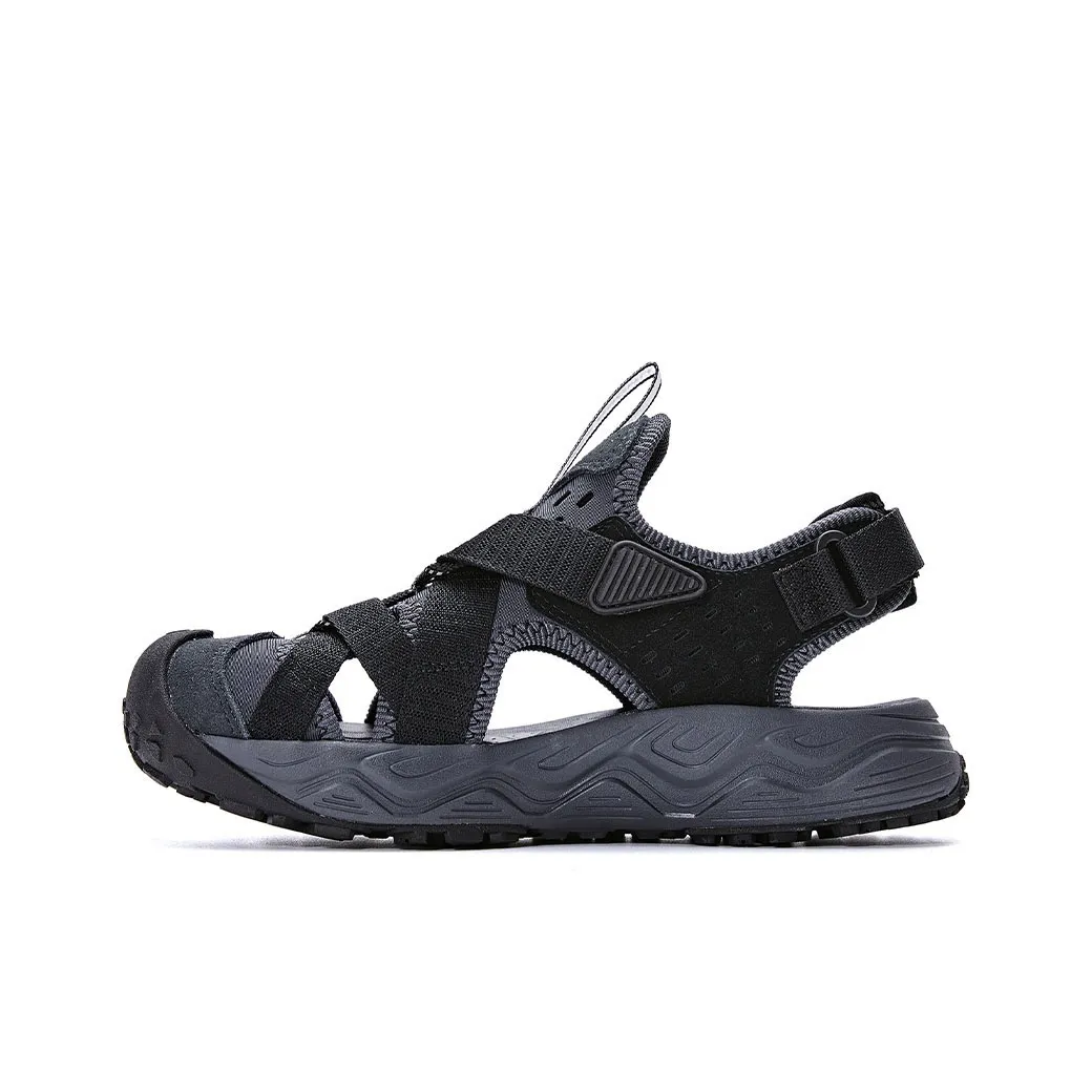 Under Armour Дышащие Сандалии для Детей Увеличение Высоты Черные Подростки