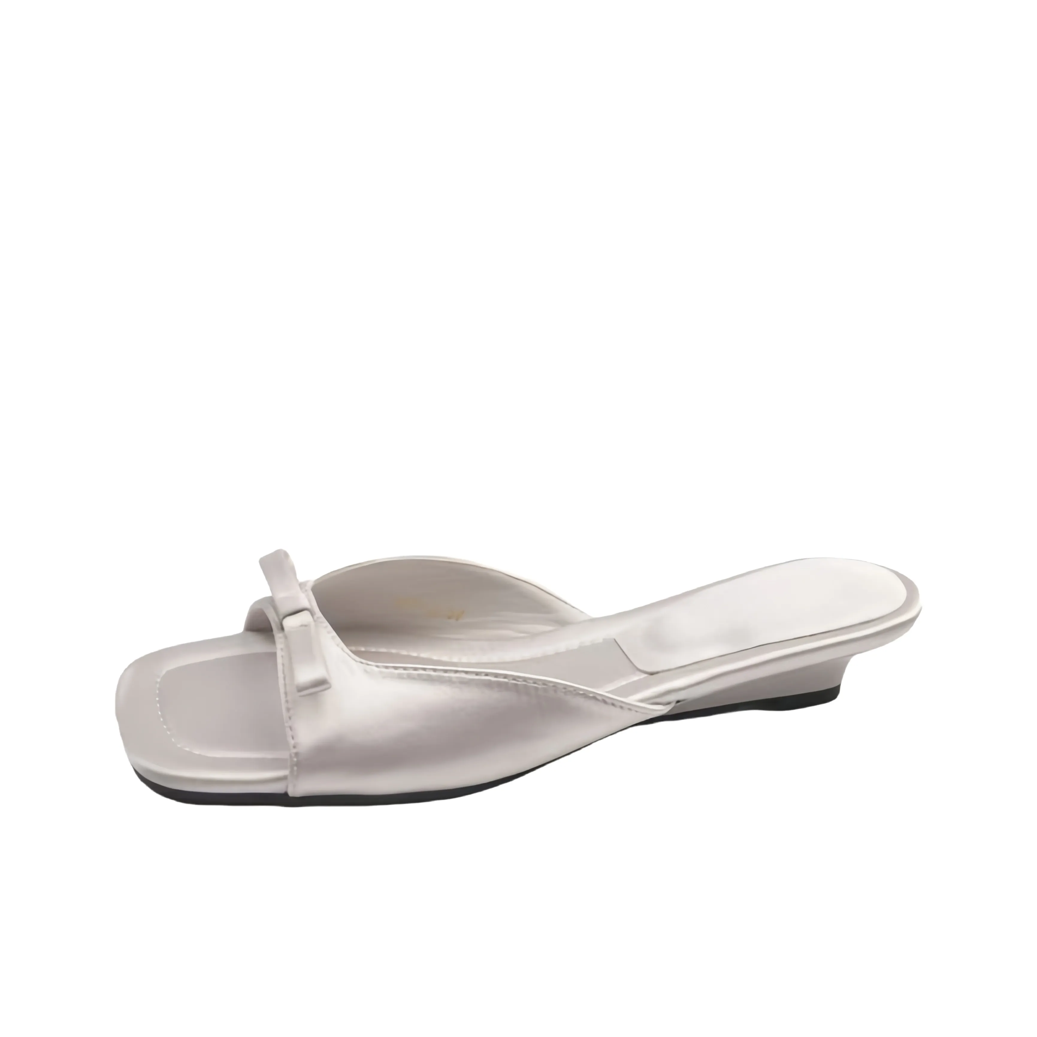 BINGO DUCK Слипоны Женские Серебряные