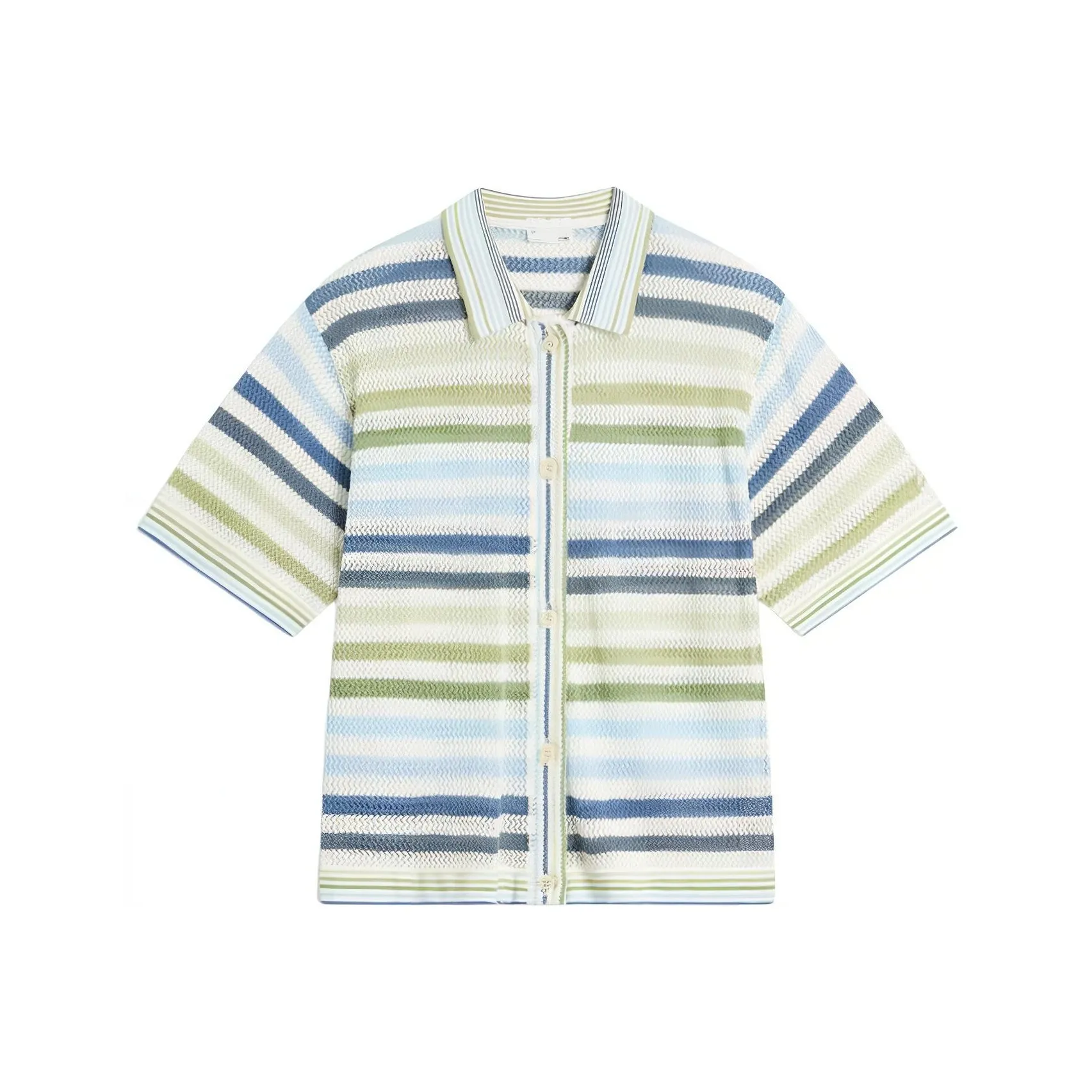 LINING Chinese Culture Series Стандартная T-рубашка Женская Зеленая Полосатая Комбо