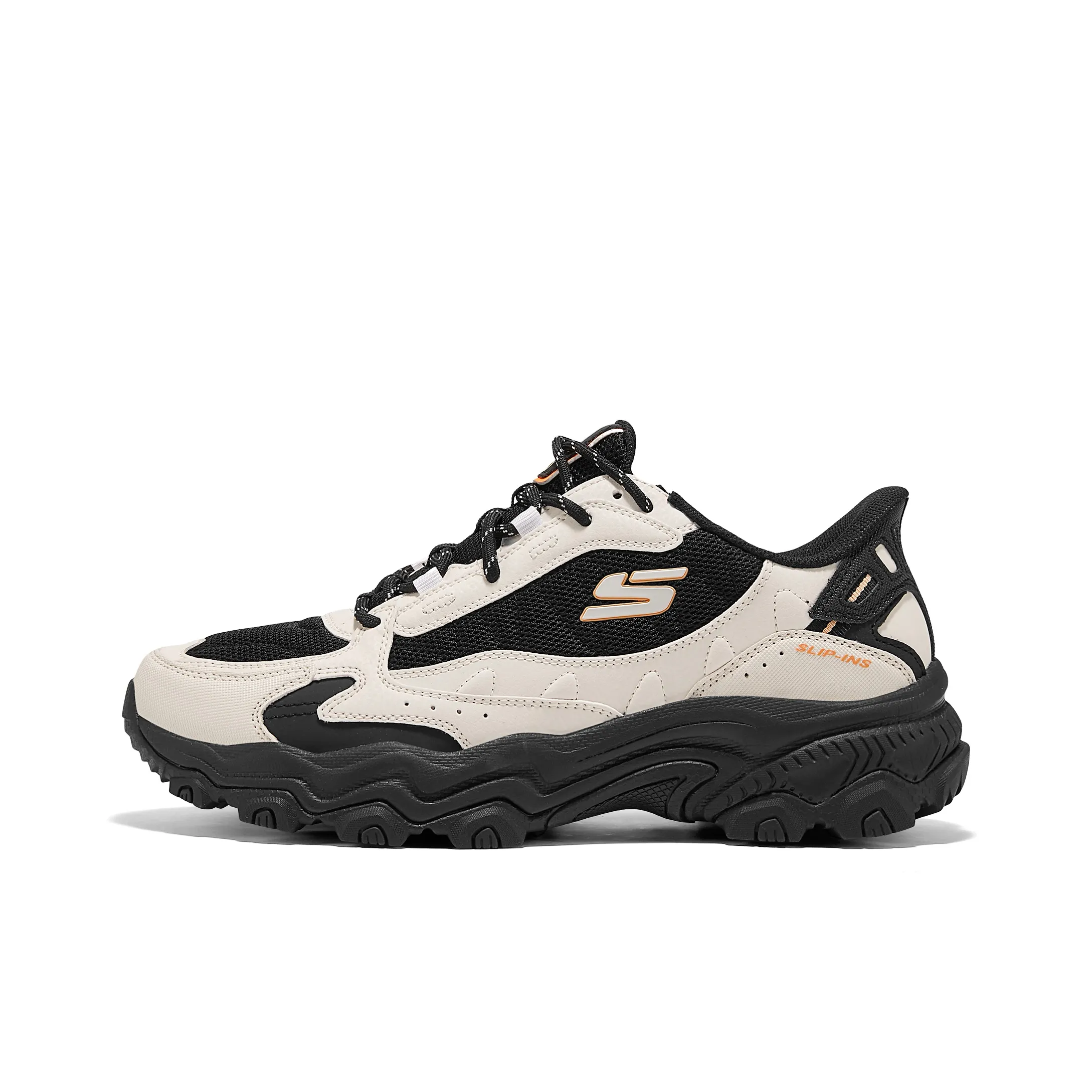 Skechers Устойчивая к истиранию Обувь для альпинизма с низким верхом Мужская Черная