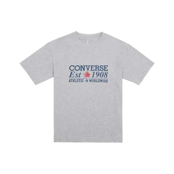 Конверс Серый Мужской T-Рубашки