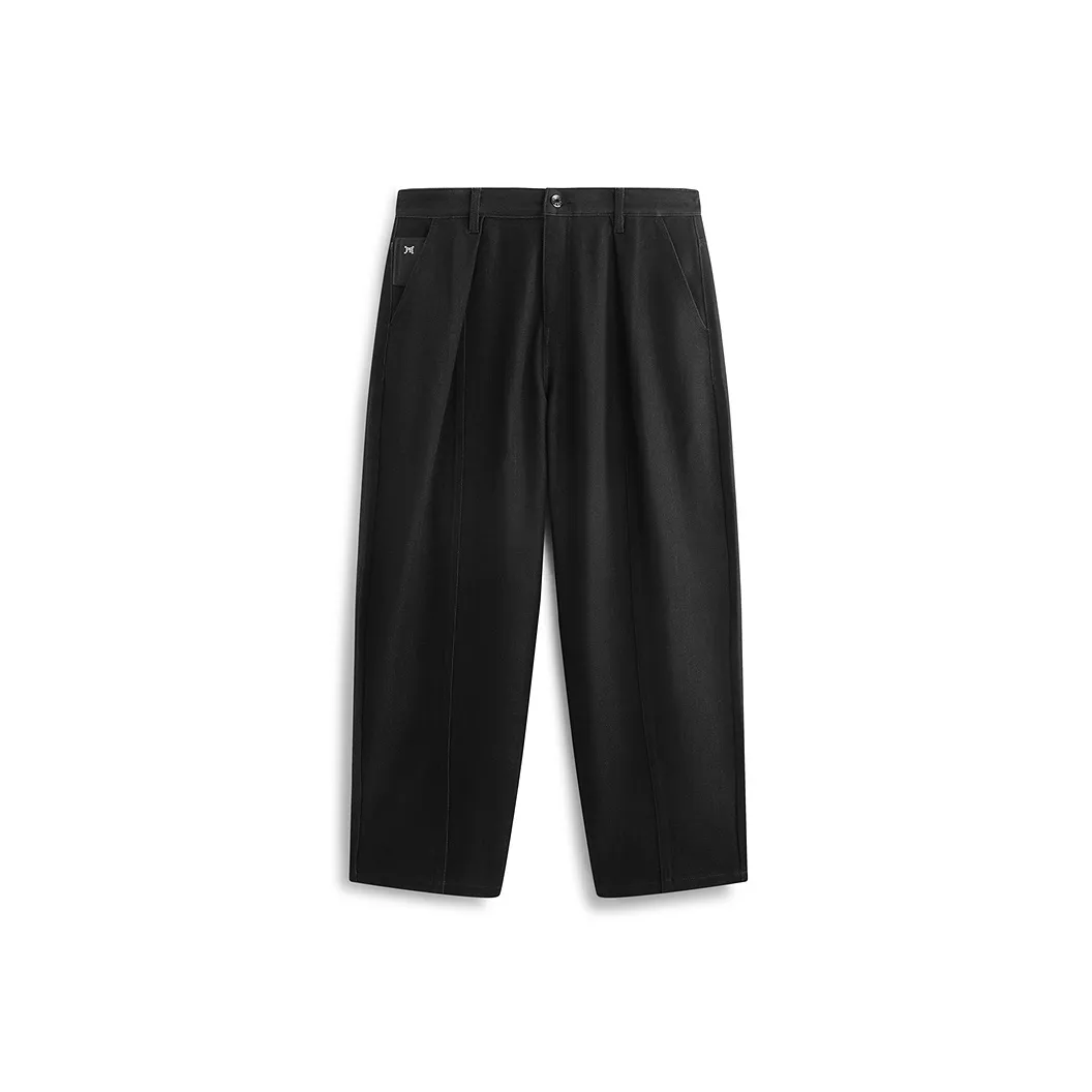 PEACEBIRD MEN Винтаж Кожаный ярлык Джинсы Мужские