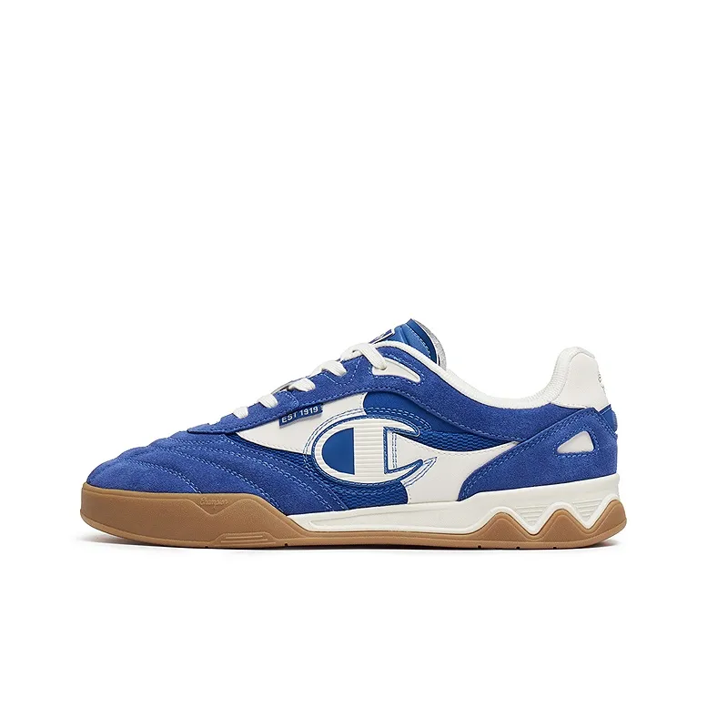 Champion Ткани вязаные Кроссовки для тренировок Balance Низкий Топ Кроссовки для скейтбординга Мужской Starlight Сапфир Синий Молочный Белый