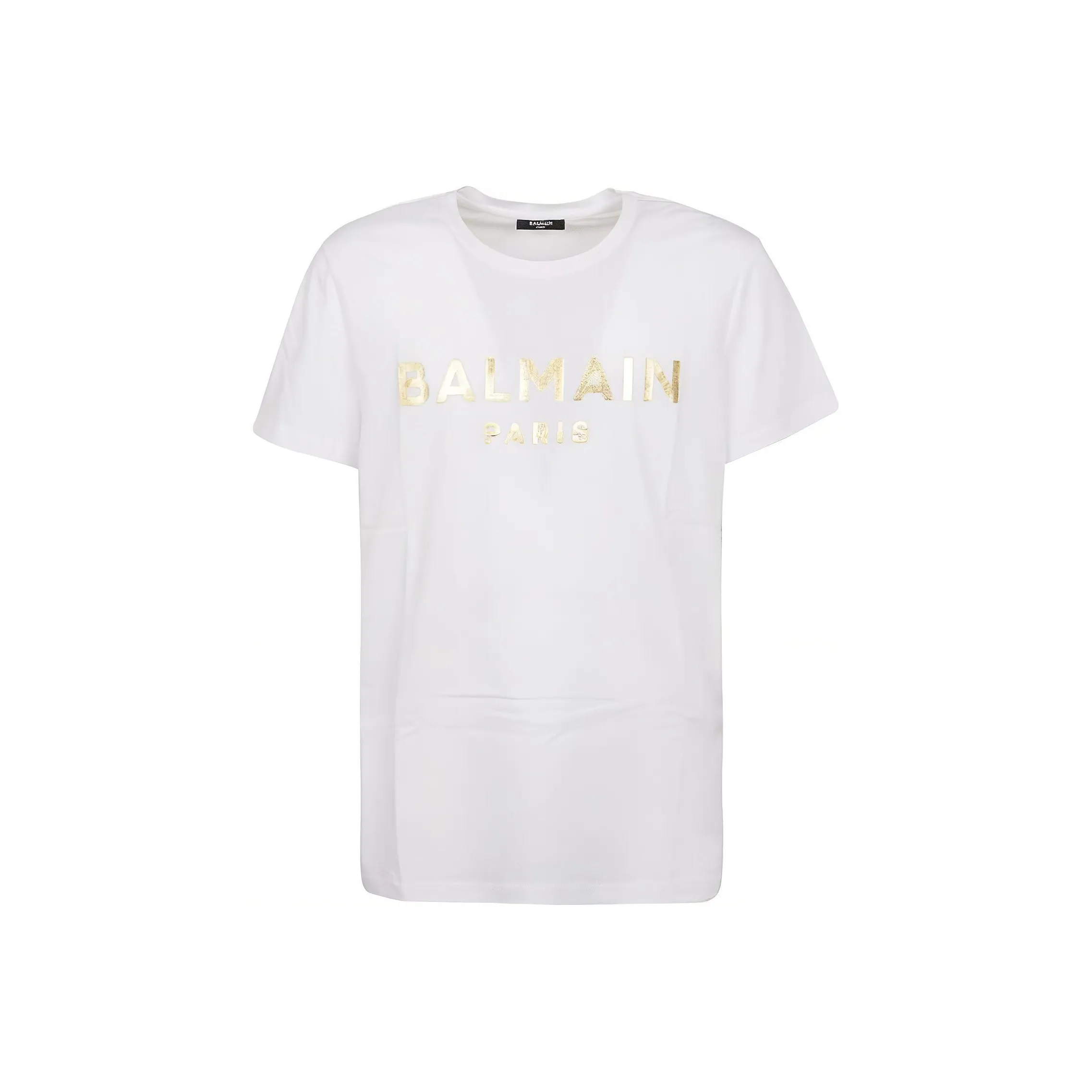 BALMAIN Белая Мужская T-рубашка