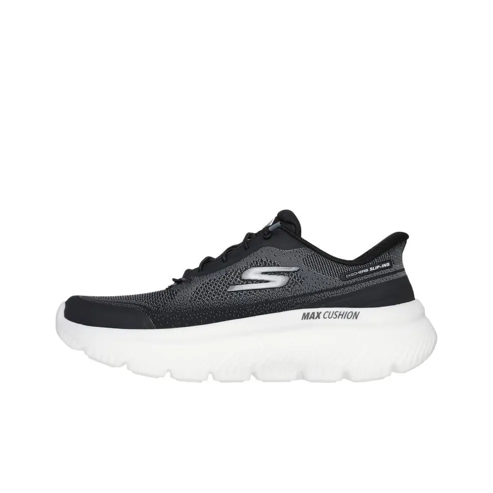Skechers WOMEN'S GO WALK Поддерживающий и Эластичный Низкий Топ Casual Женский Черный Белый