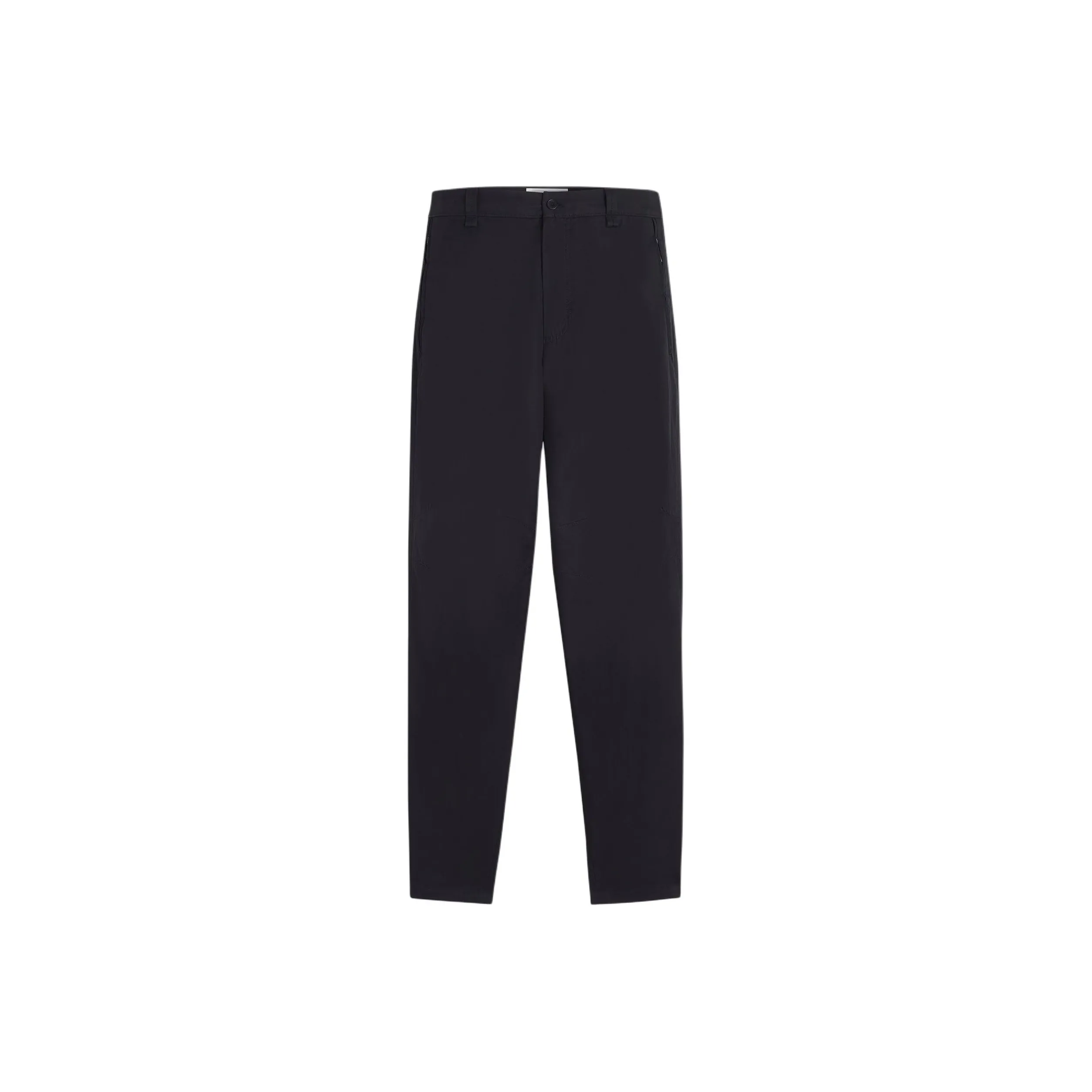 Lanvin Tapered Cut Logo Patch Biker Trousers