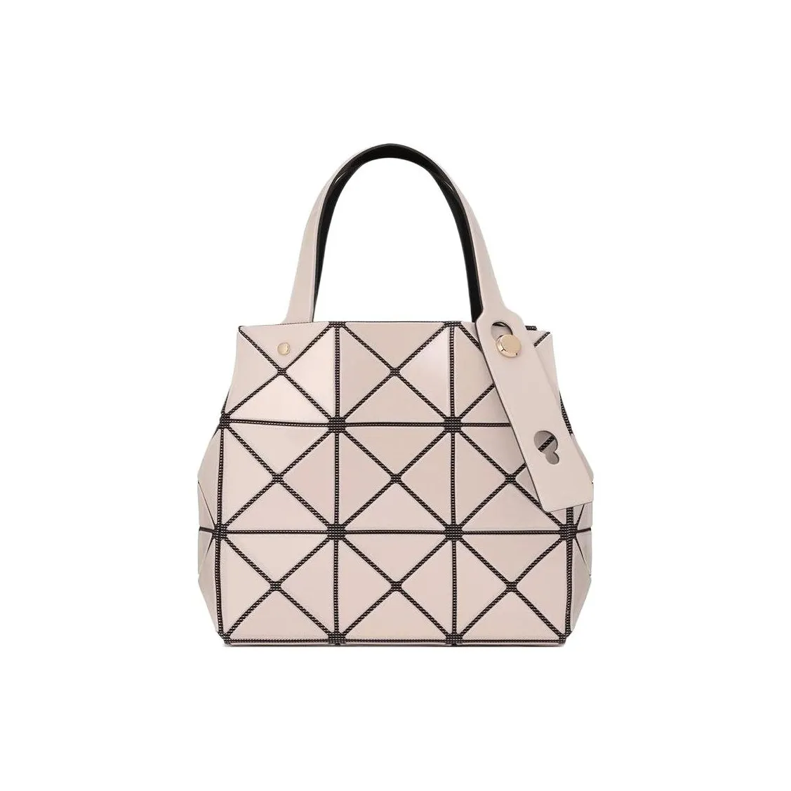 ISSEY MIYAKE CARAT Nylon Tote Bag, Shopping Bag, Handbag Women's Cream